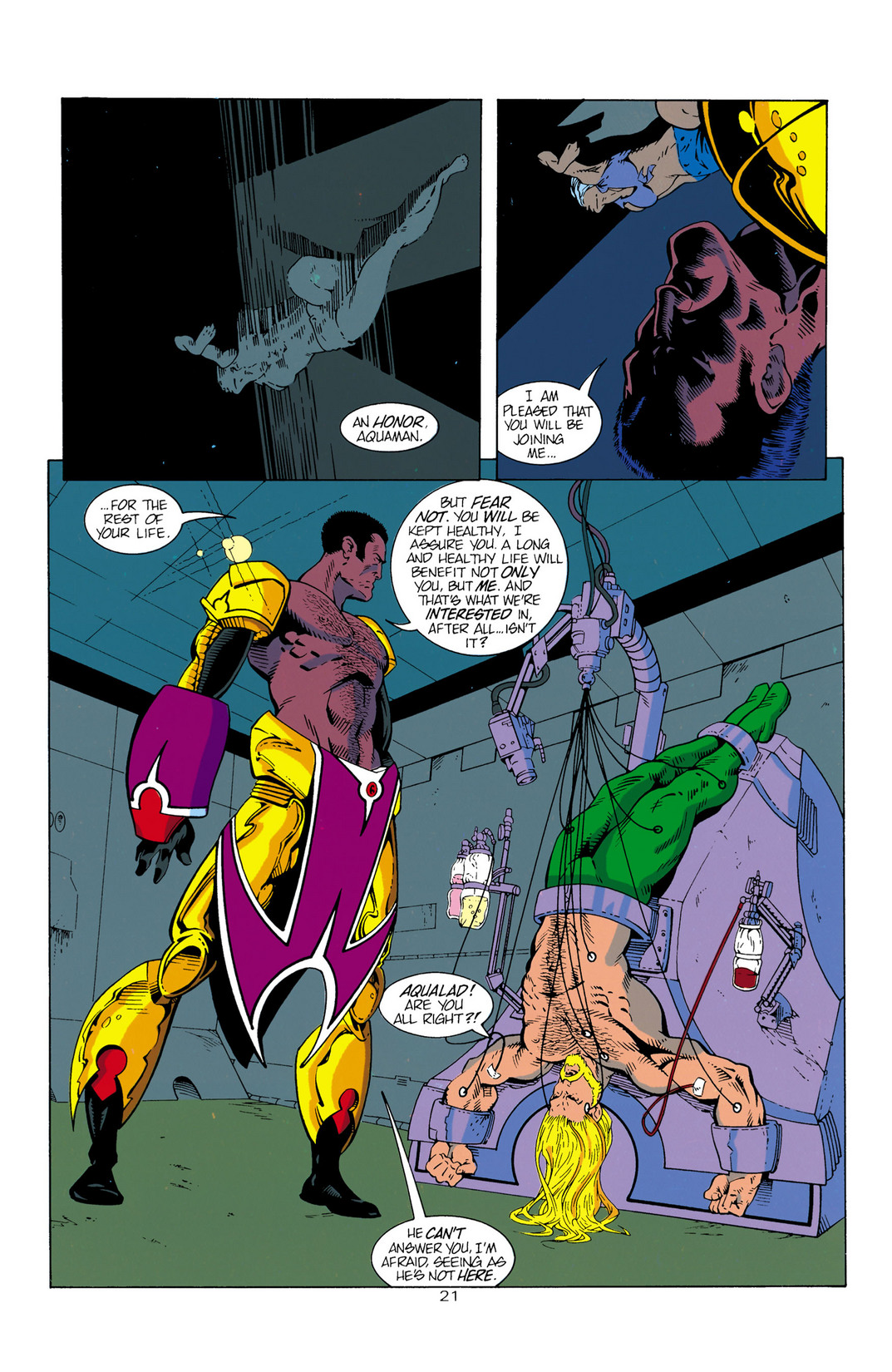 Read online Aquaman (1994) comic -  Issue #1 - 22
