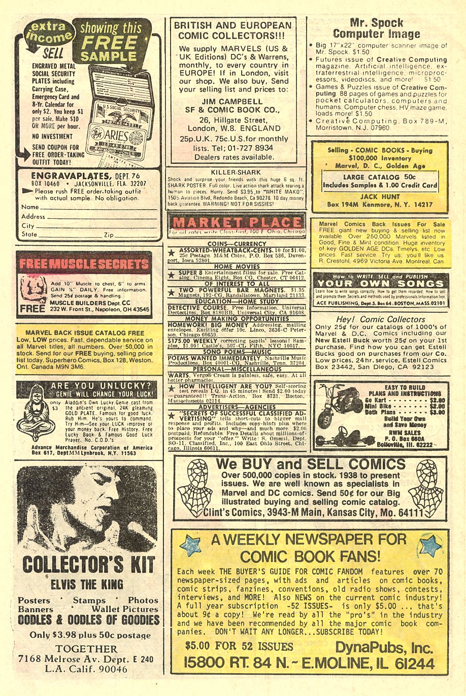 Read online Jungle Action (1972) comic -  Issue #24 - 9