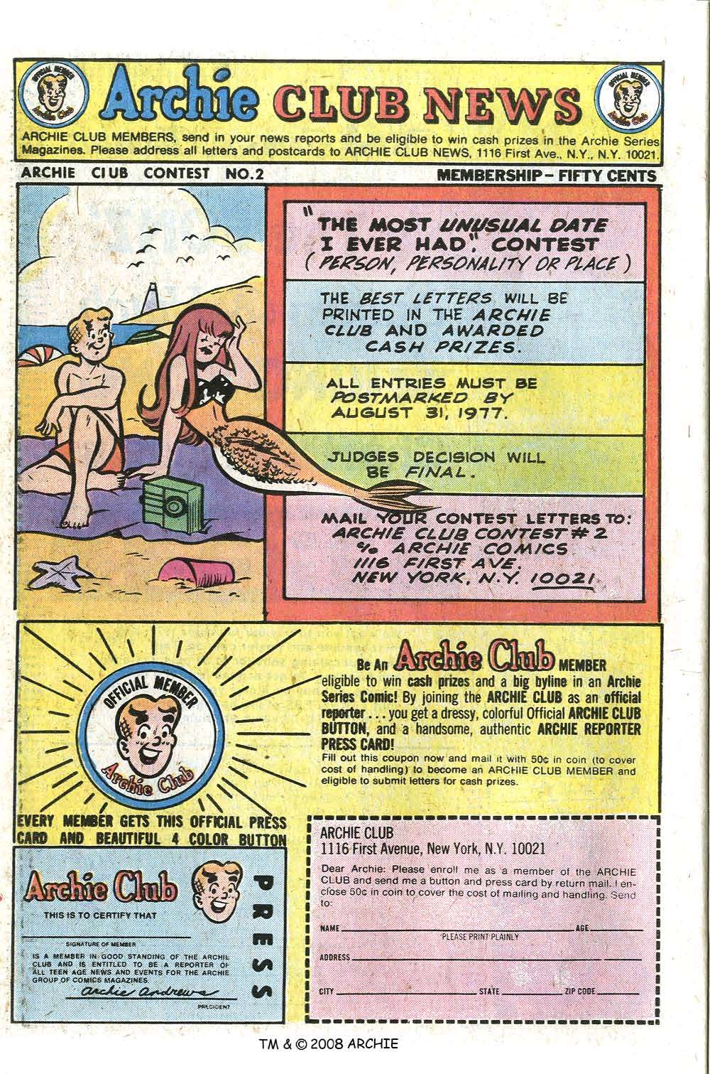 Read online Jughead (1965) comic -  Issue #268 - 26