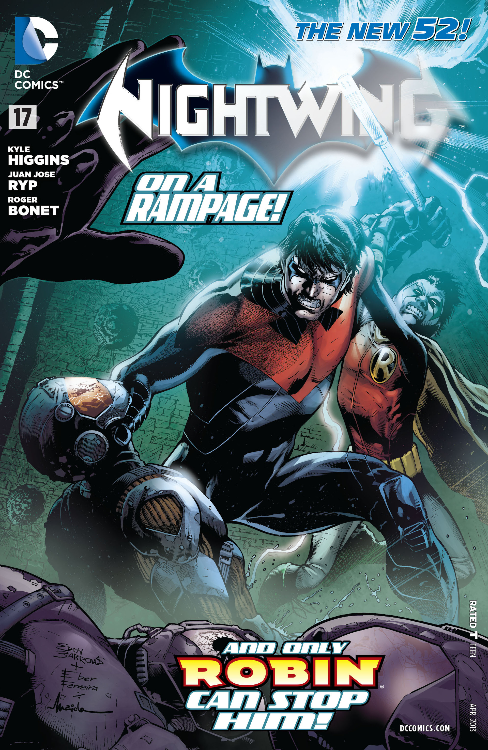 Read online Nightwing (2011) comic -  Issue #17 - 1