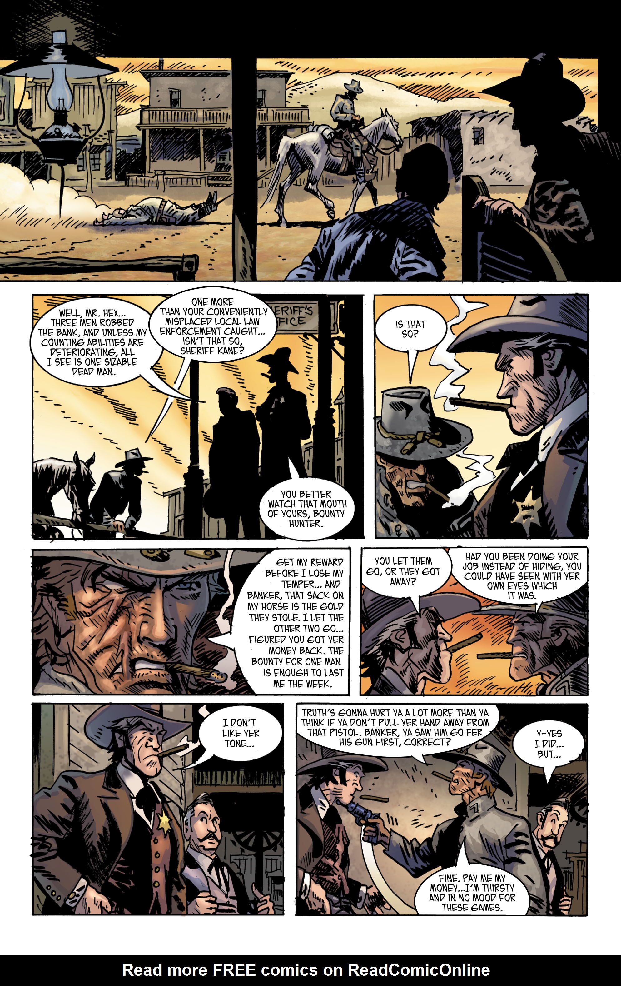 Read online Jonah Hex (2006) comic -  Issue #54 - 5