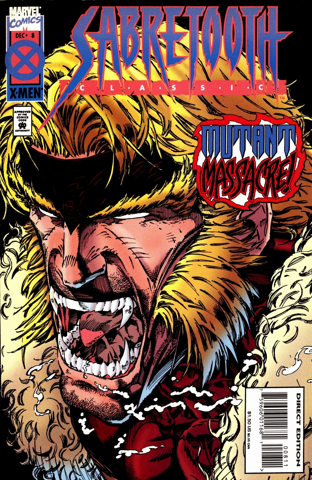 Read online Sabretooth Classic comic -  Issue #8 - 1