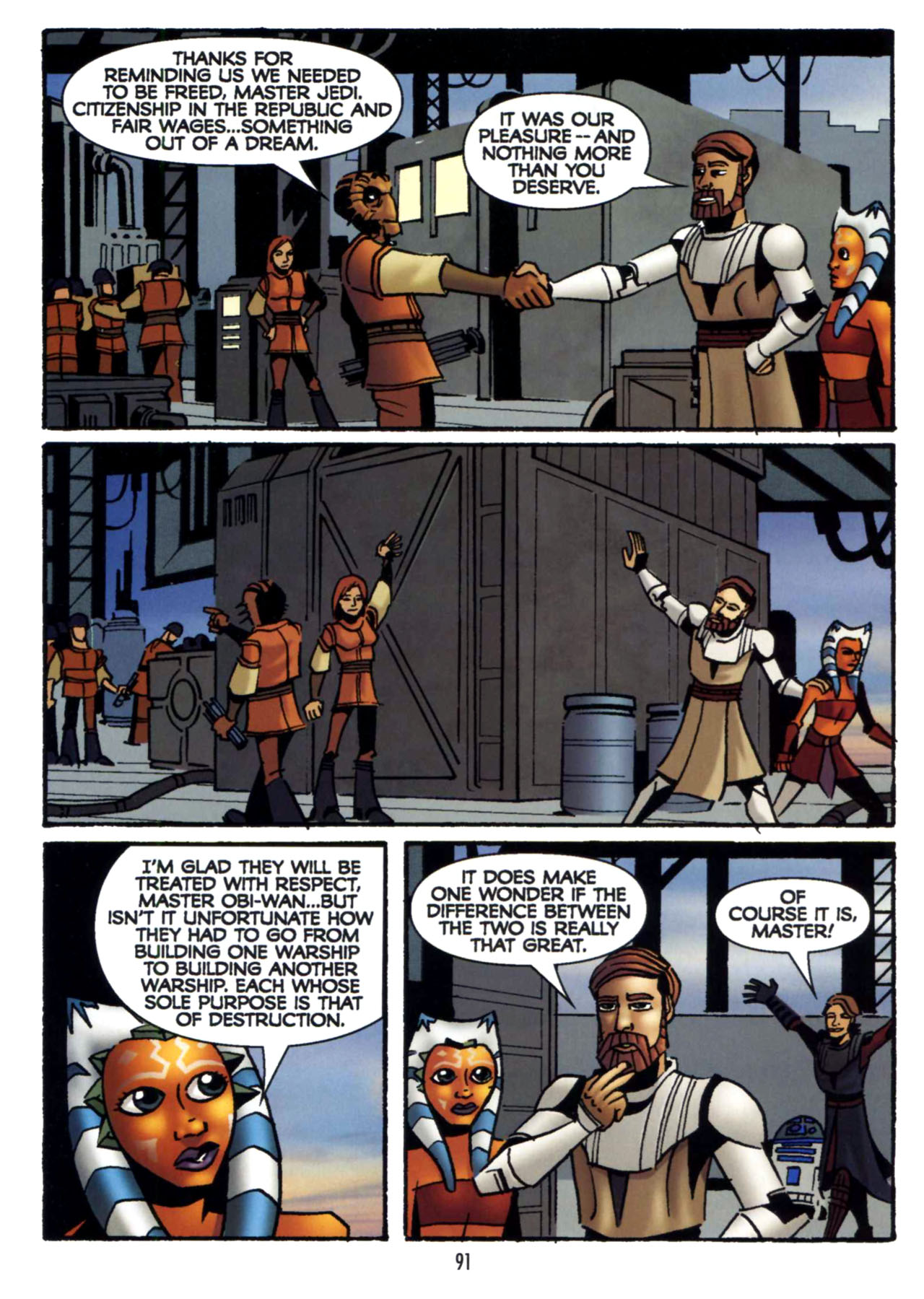 Read online Star Wars: The Clone Wars - Shipyards of Doom comic -  Issue # Full - 89