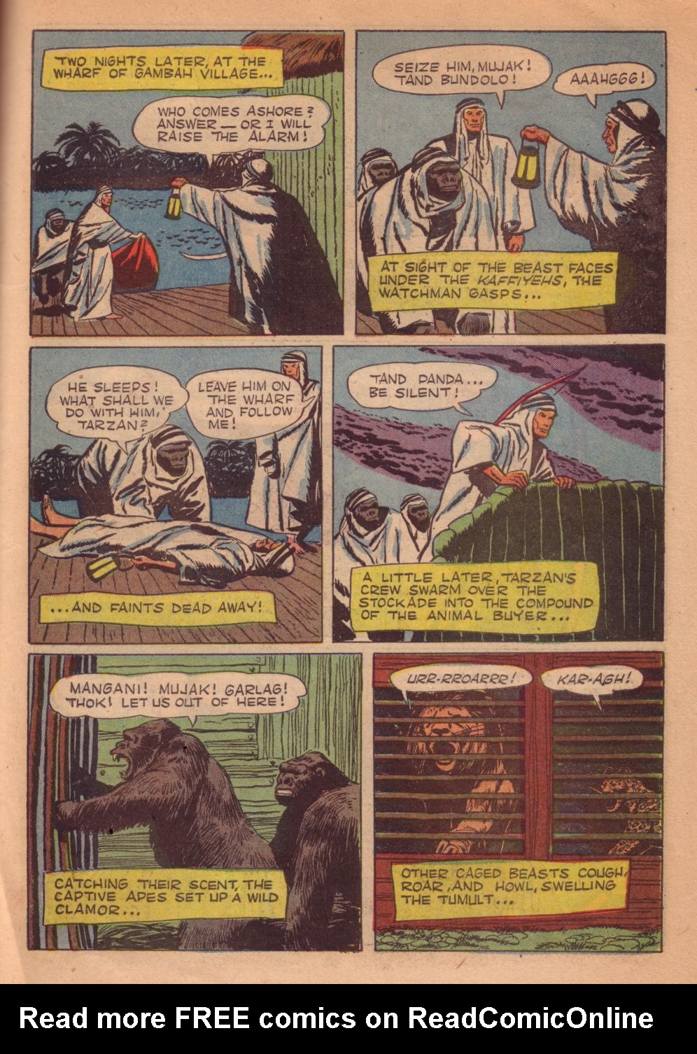 Read online Tarzan (1948) comic -  Issue #55 - 39