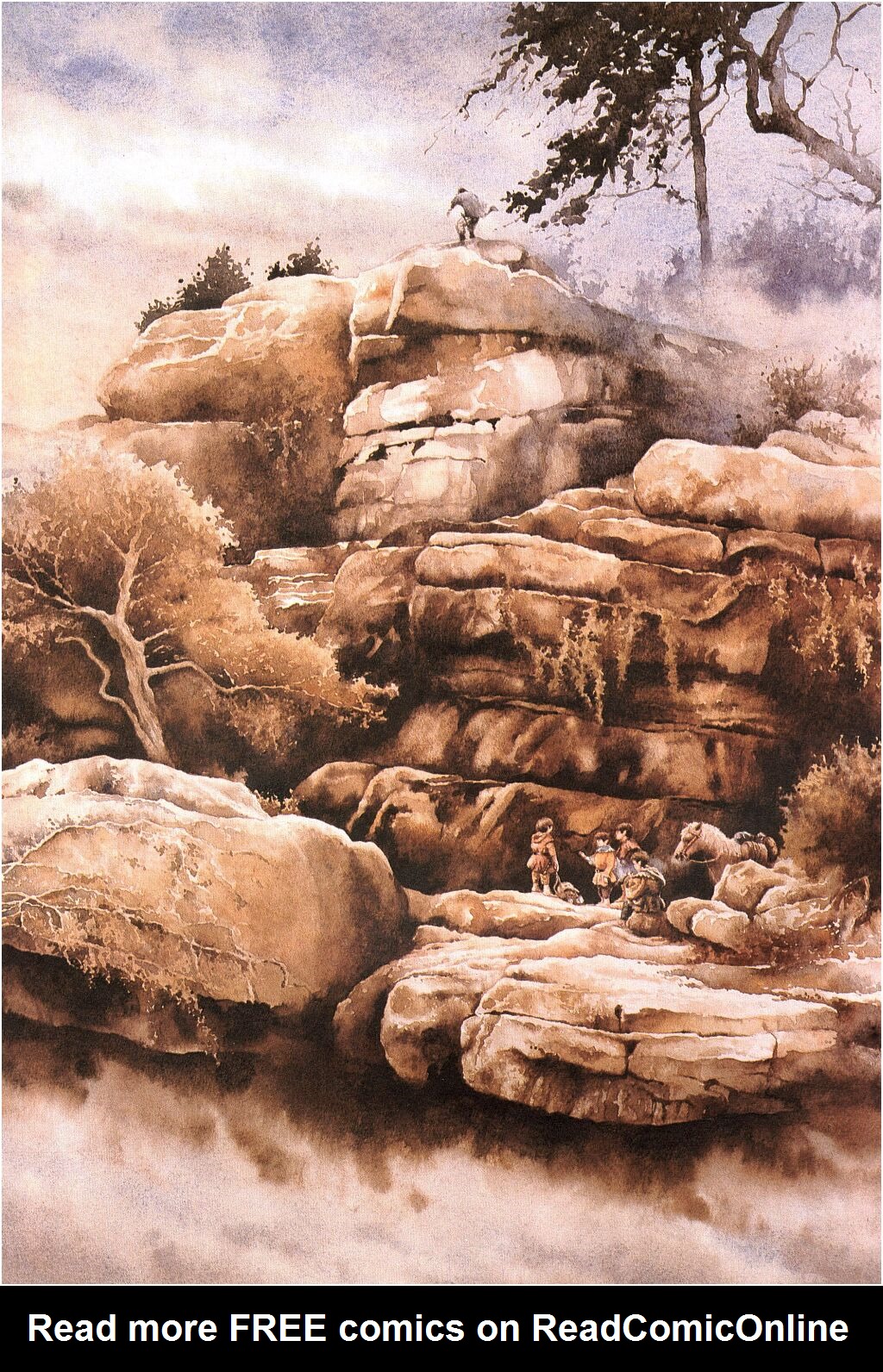 Read online Tolkien's World - Paintings of Middle-Earth comic -  Issue # TPB (Part 1) - 49