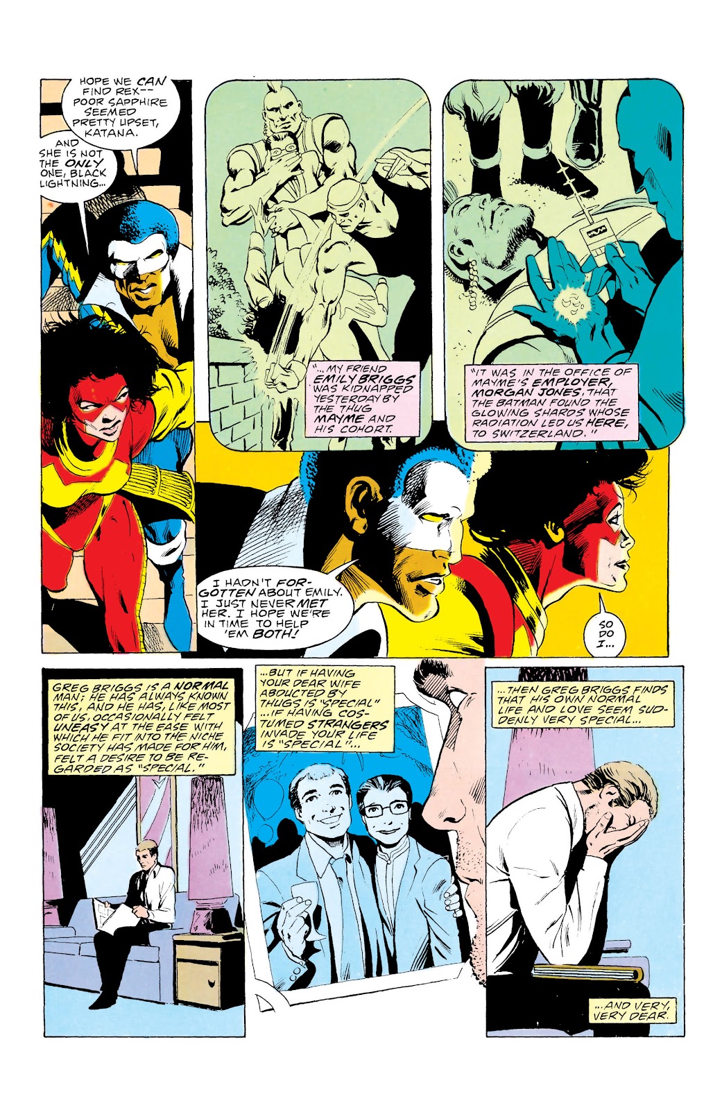 Batman and the Outsiders (1983) issue 29 - Page 6
