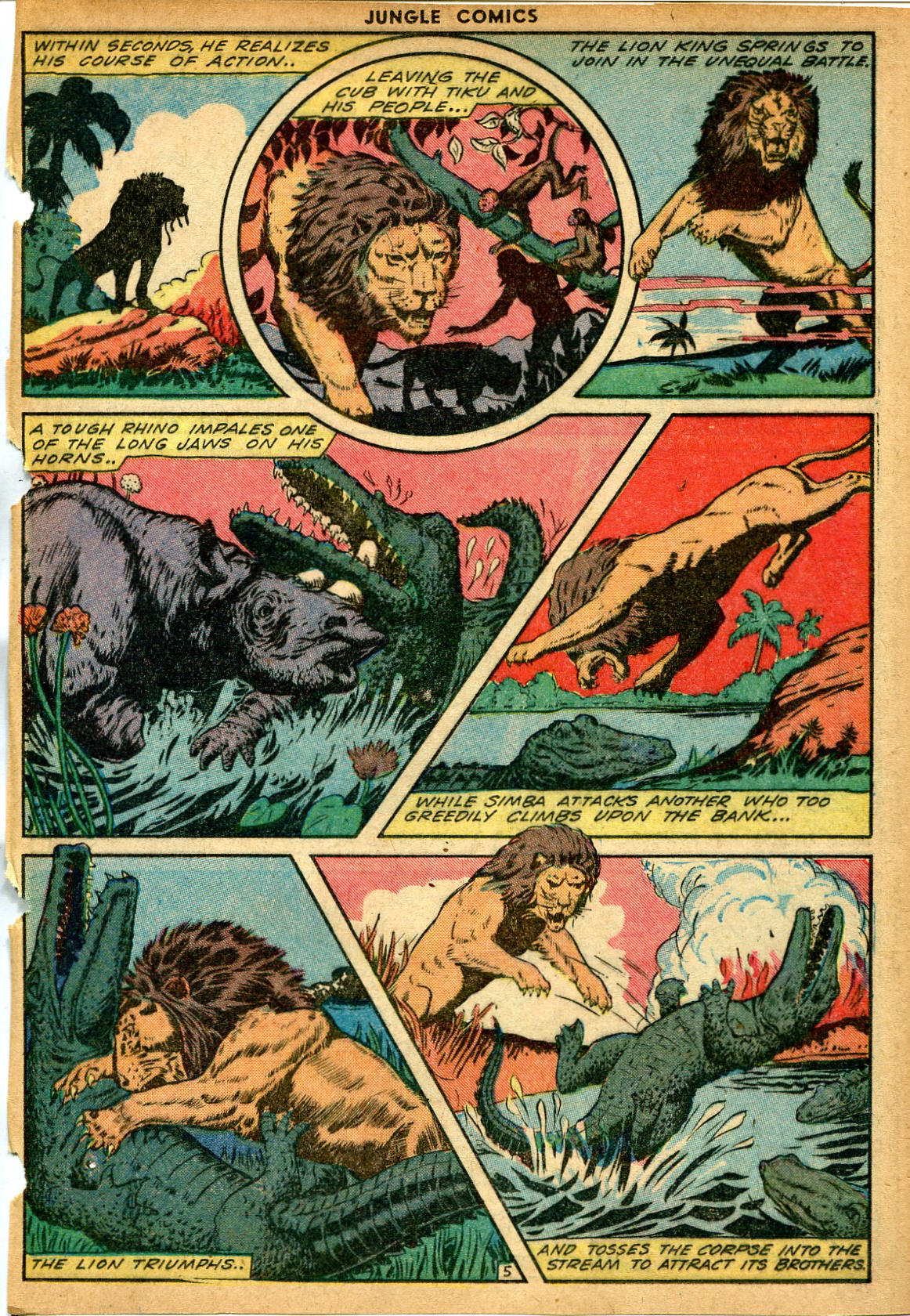 Read online Jungle Comics comic -  Issue #52 - 19