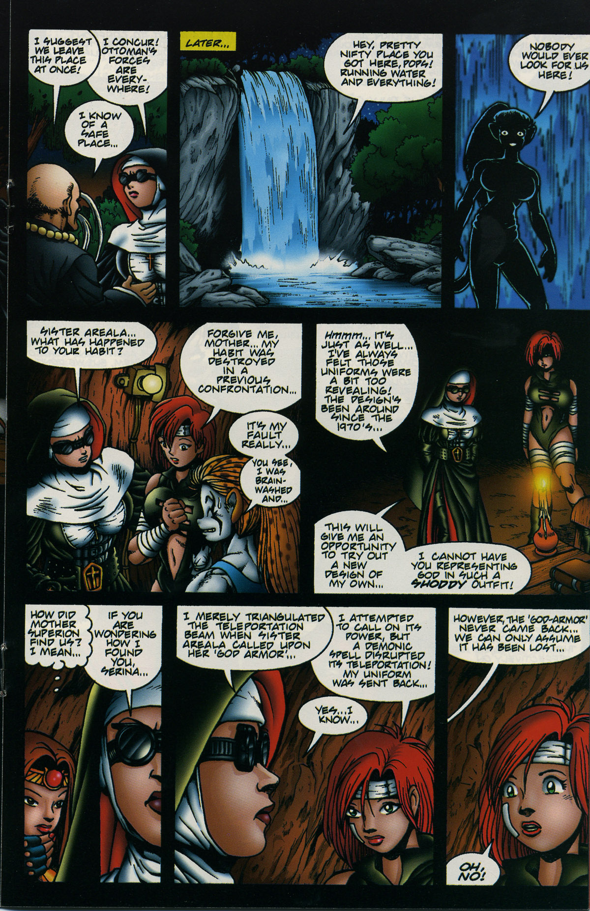 Read online Warrior Nun Areala: Rituals comic -  Issue #5 - 17