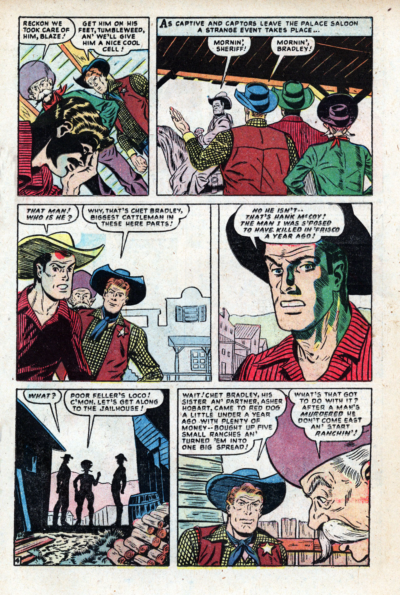 Read online Blaze Carson comic -  Issue #4 - 15
