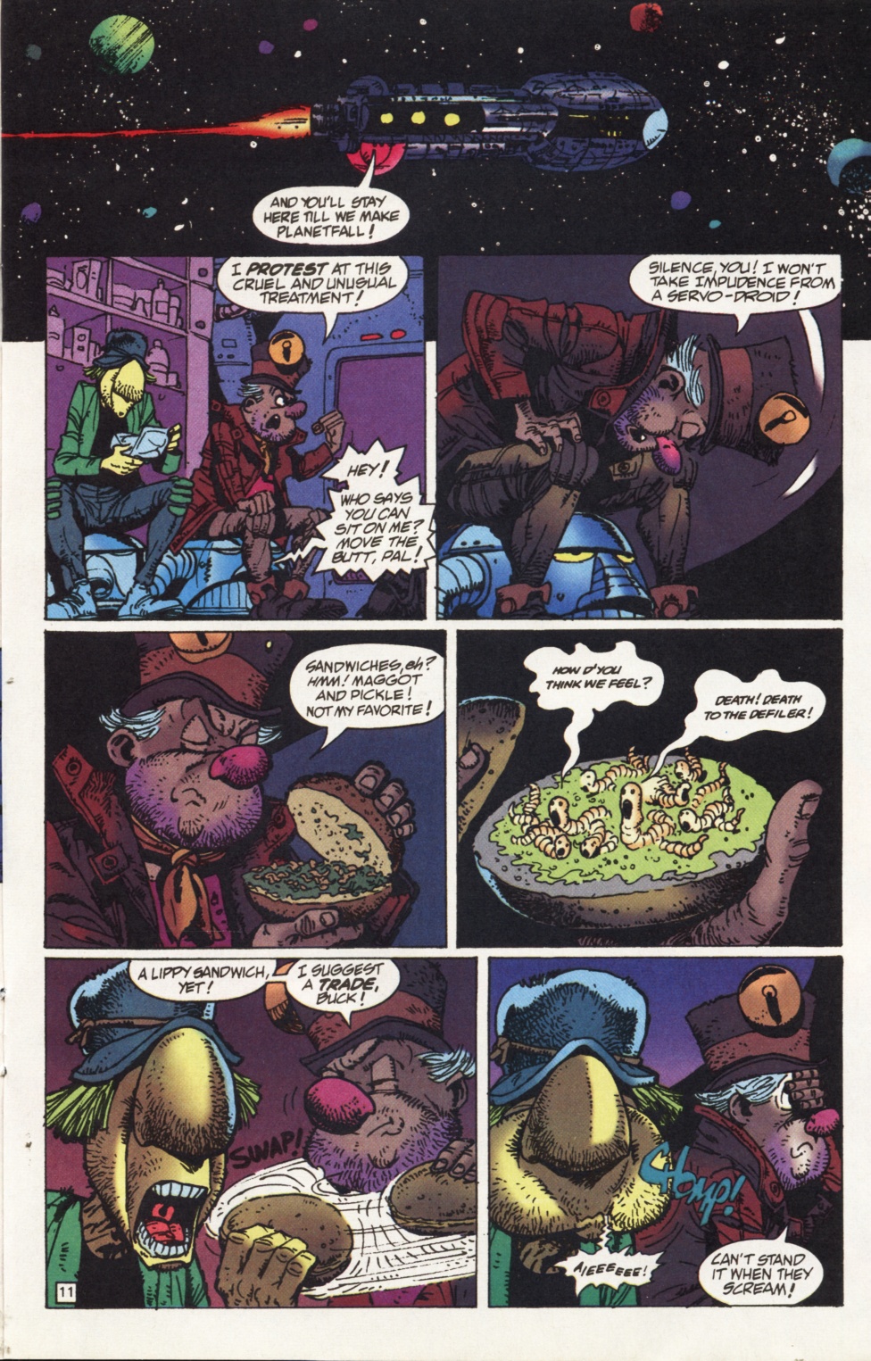Read online Bob, the Galactic Bum comic -  Issue #1 - 12