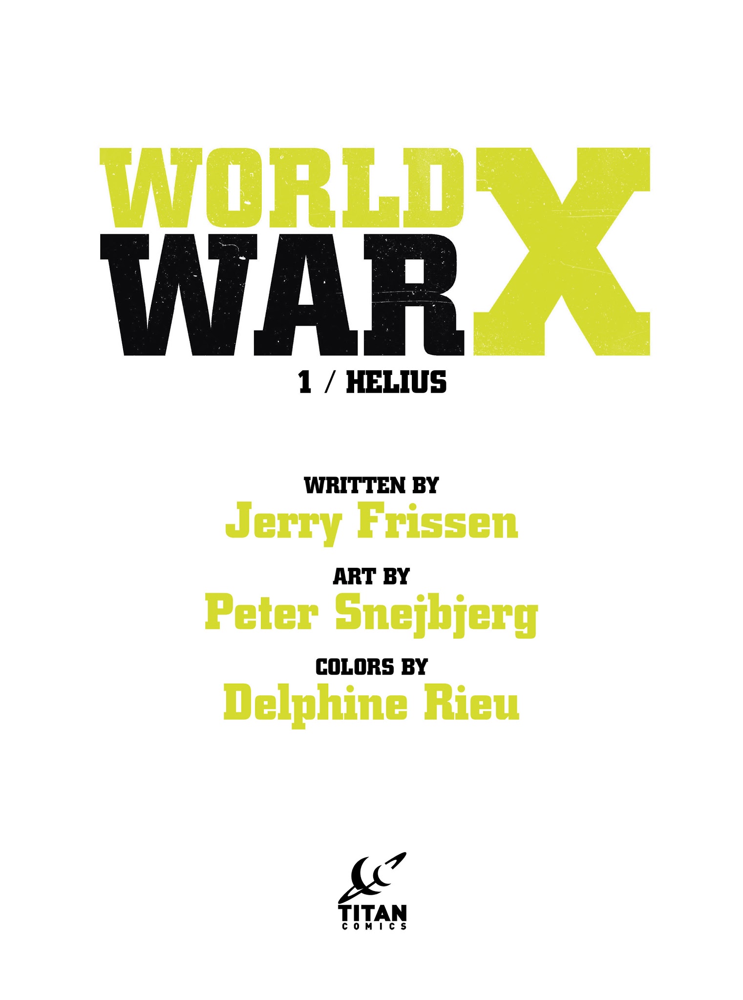 Read online World War X comic -  Issue # TPB - 2