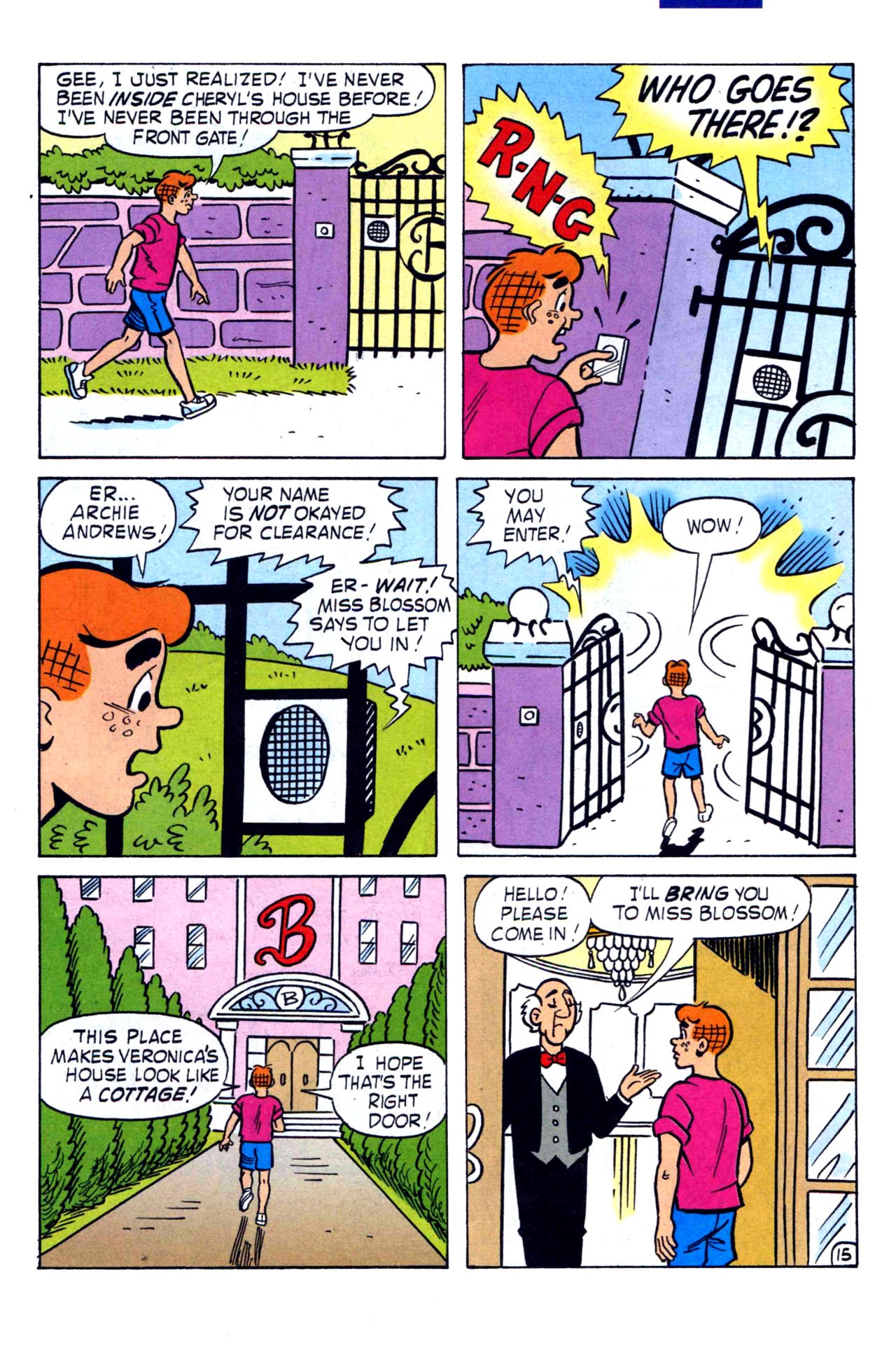Read online Cheryl Blossom (1995) comic -  Issue #1 - 23