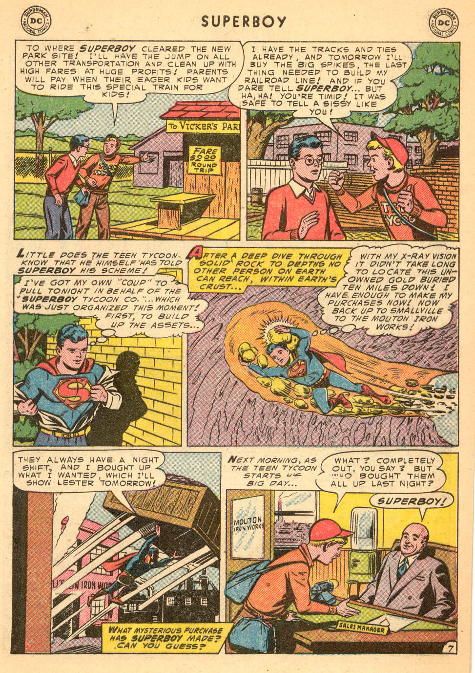 Read online Superboy (1949) comic -  Issue #39 - 8