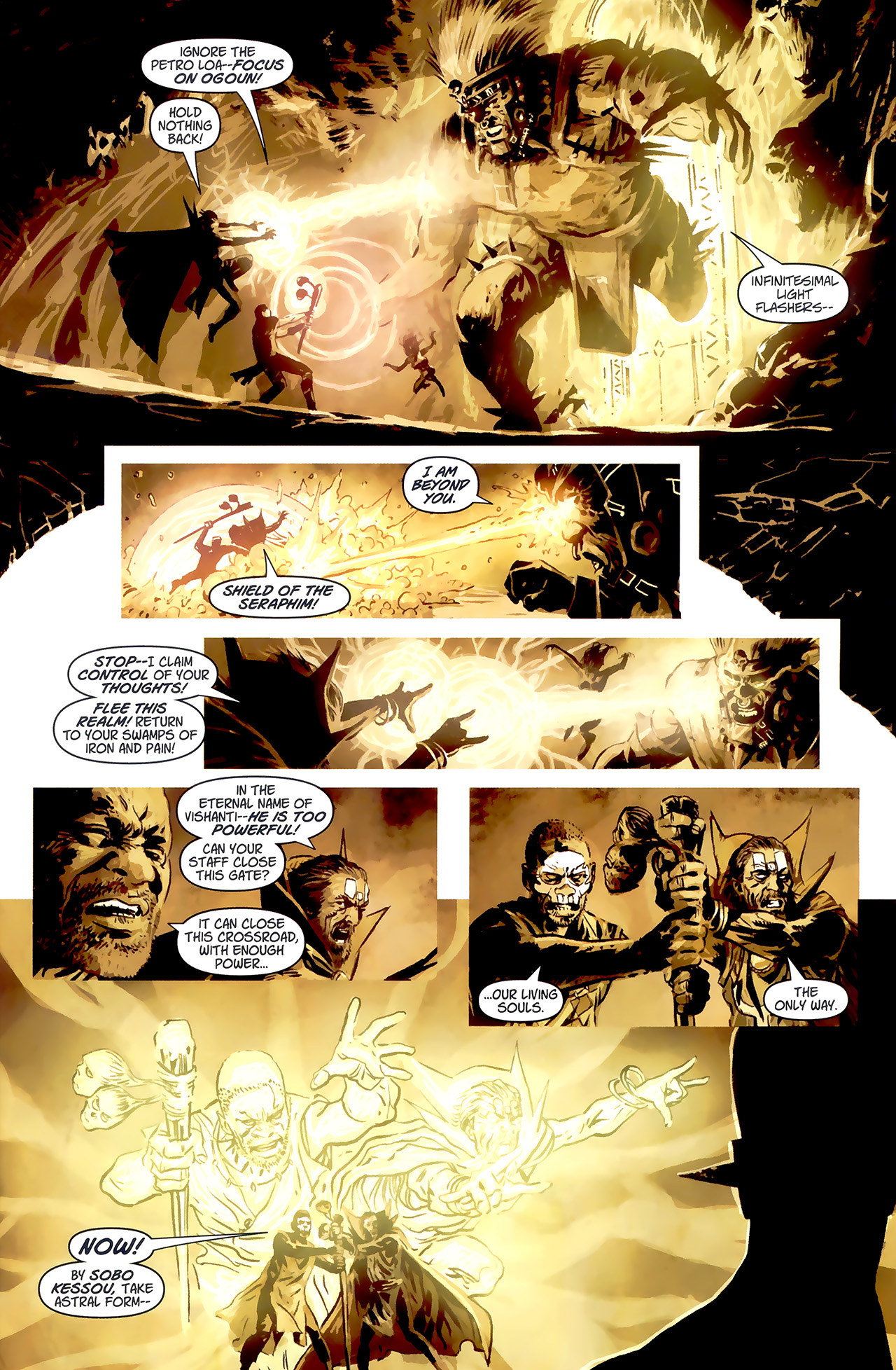 Read online Doctor Voodoo: Avenger of the Supernatural comic -  Issue #3 - 4