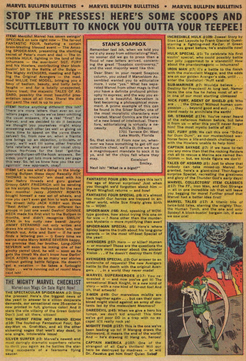 Read online Captain Marvel (1968) comic -  Issue #7 - 22