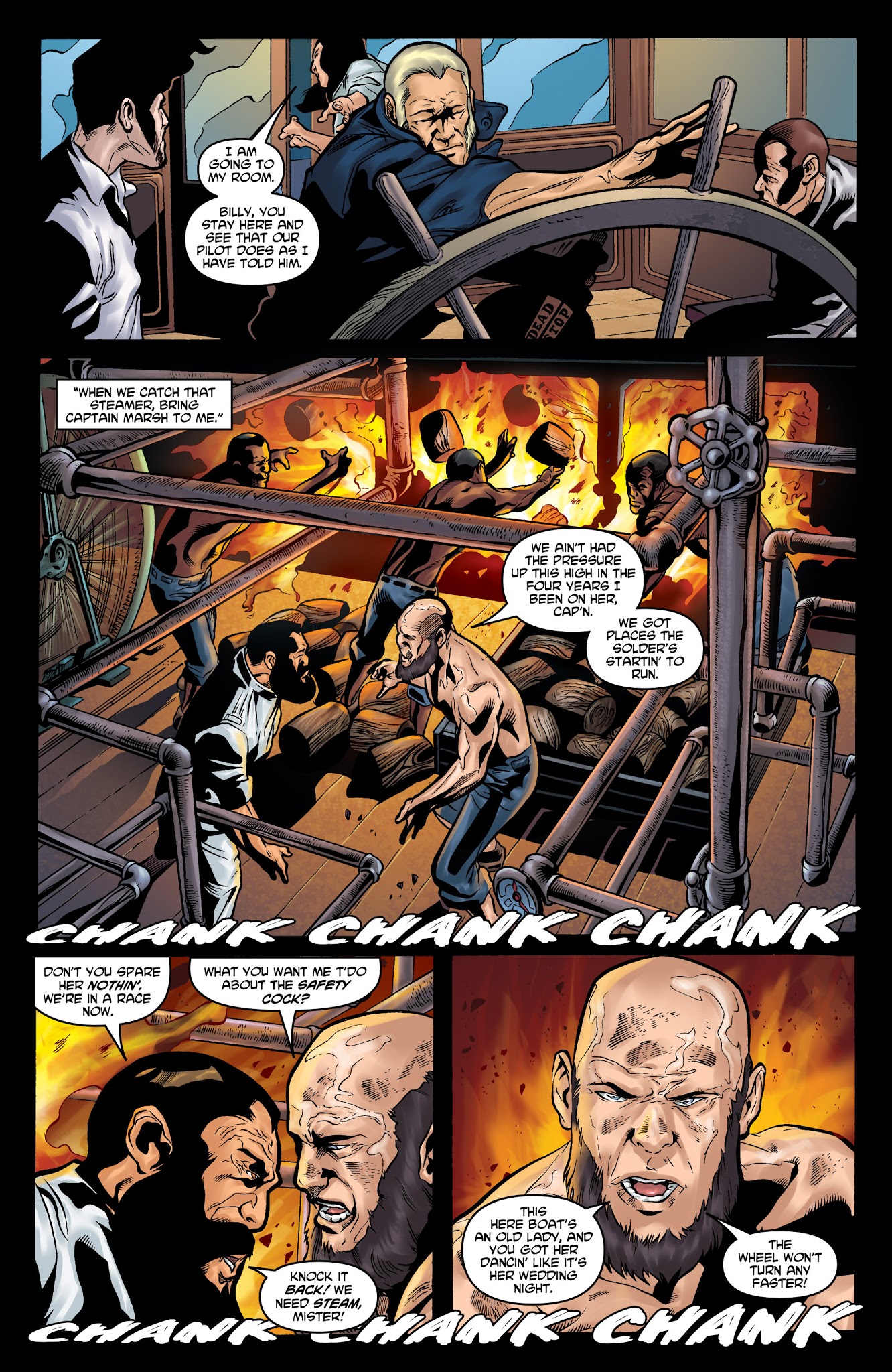Read online George R.R. Martin's Fevre Dream comic -  Issue #8 - 11