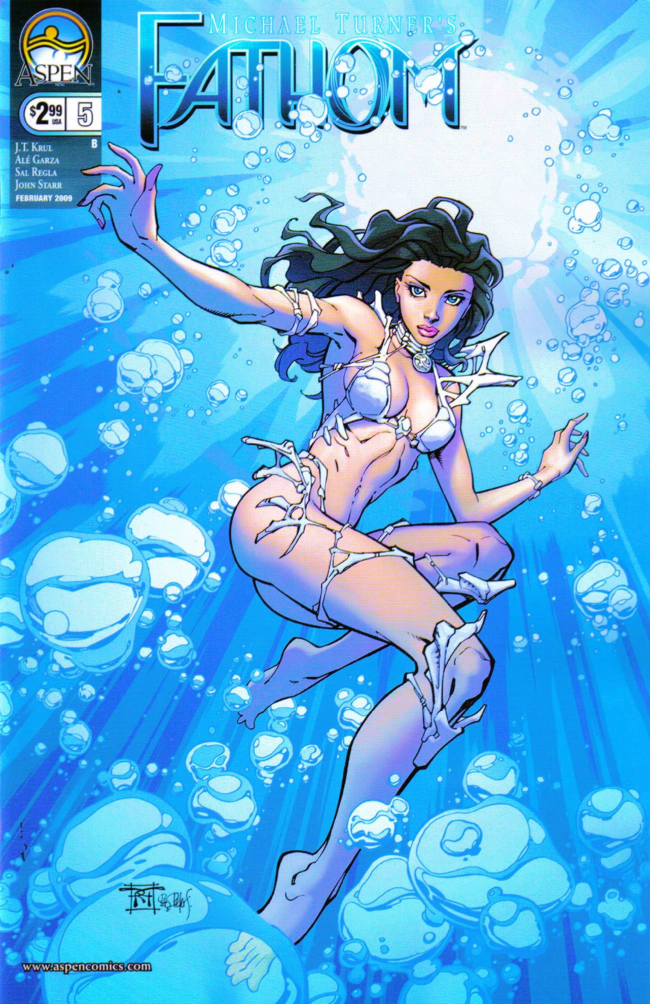 Read online Fathom (2008) comic -  Issue #5 - 1