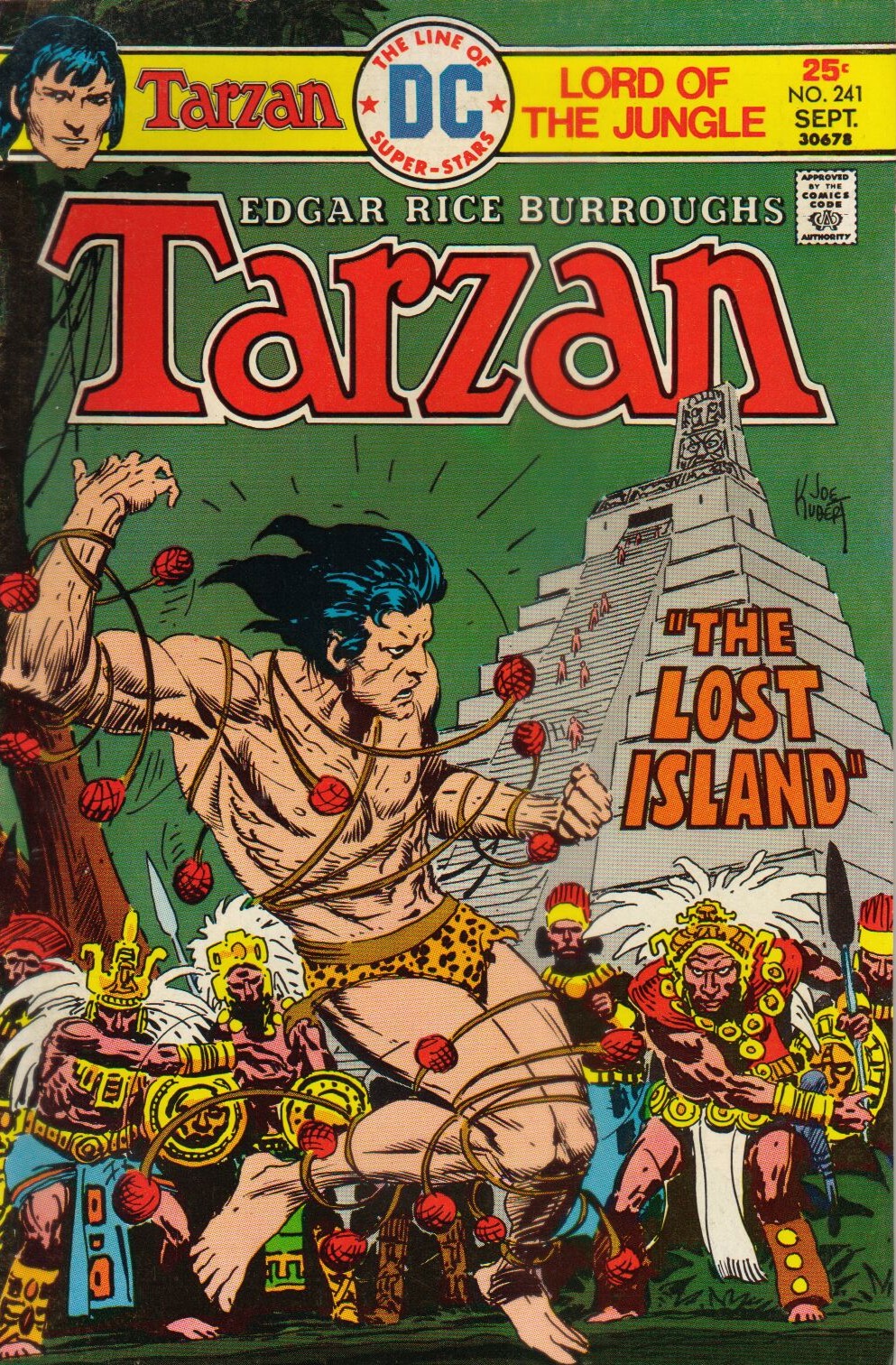 Read online Tarzan (1972) comic -  Issue #241 - 1