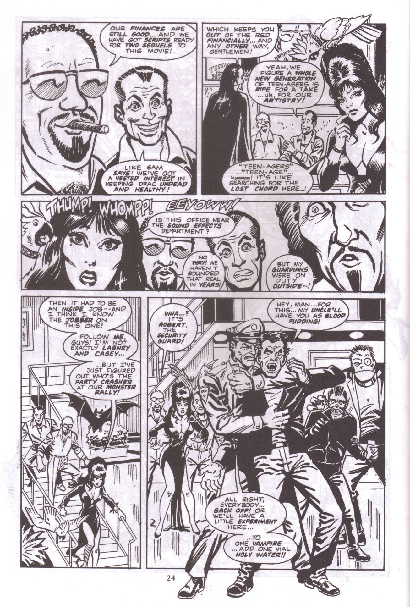 Read online Elvira, Mistress of the Dark comic -  Issue #29 - 23