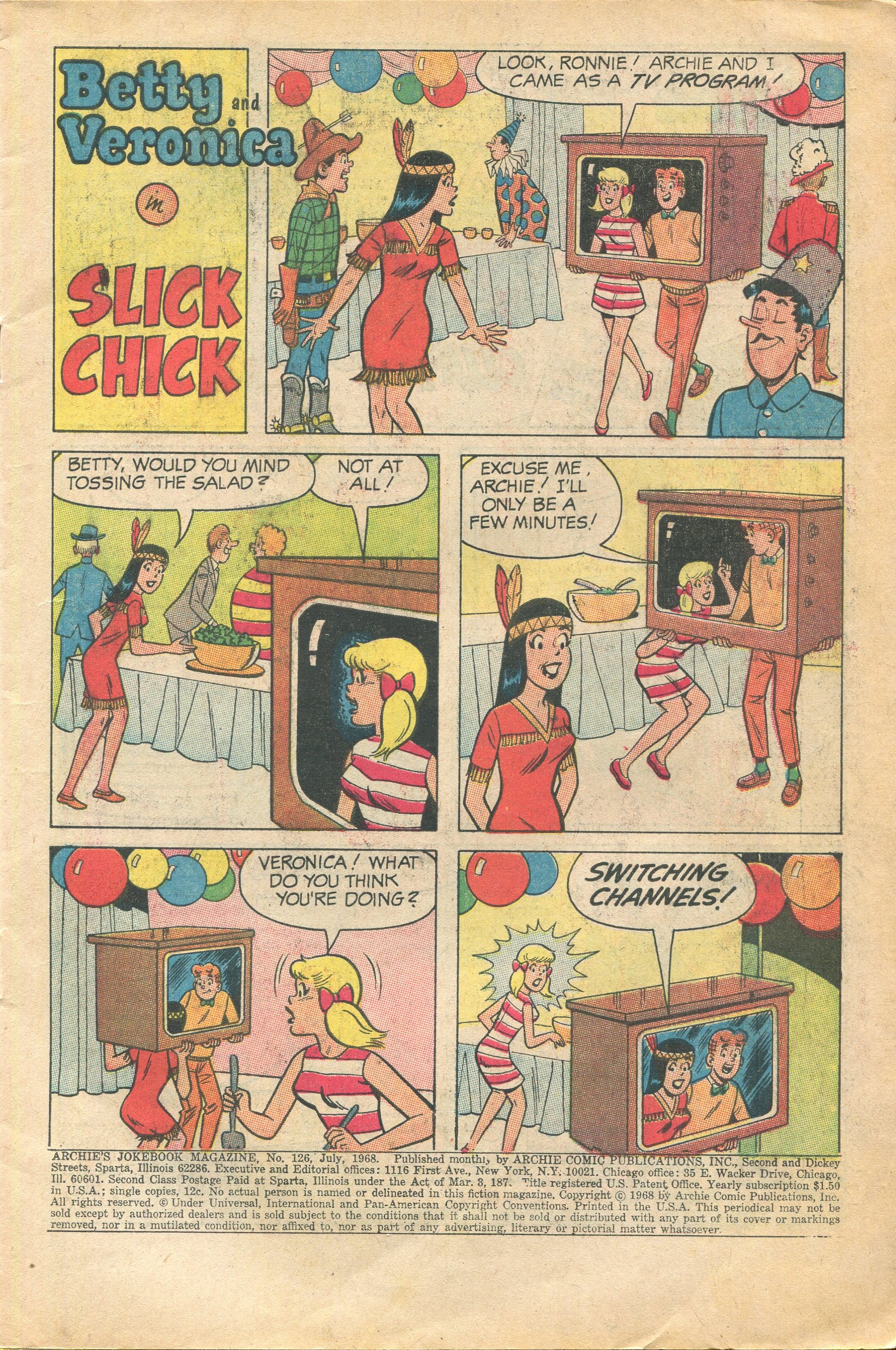 Read online Archie's Joke Book Magazine comic -  Issue #126 - 3