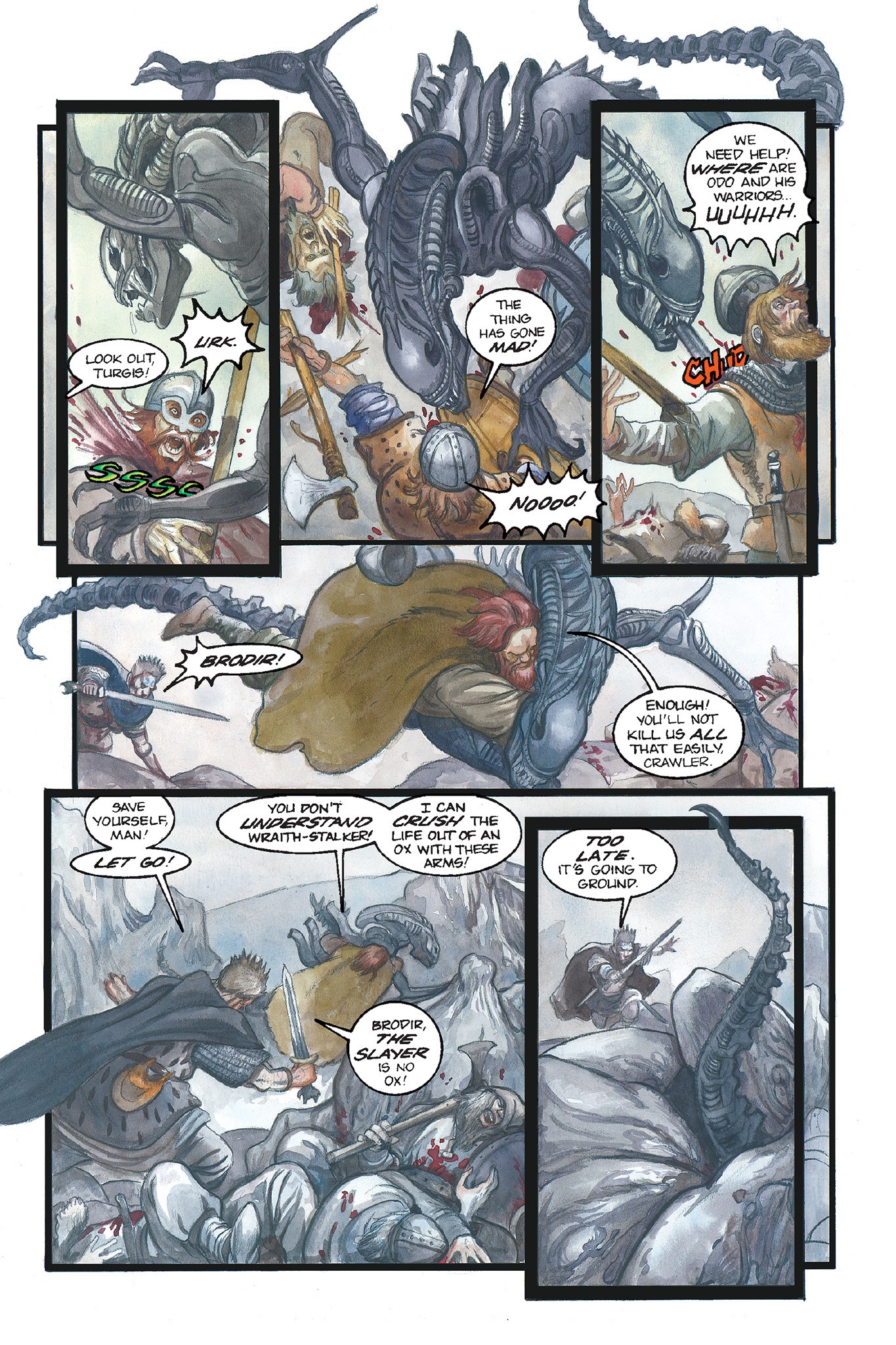 Read online Aliens: Stalker comic -  Issue # Full - 12