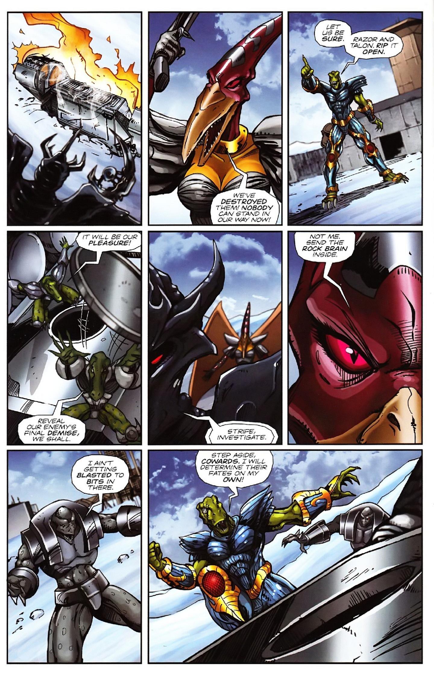 Read online Jurassic StrikeForce 5 comic -  Issue #2 - 13