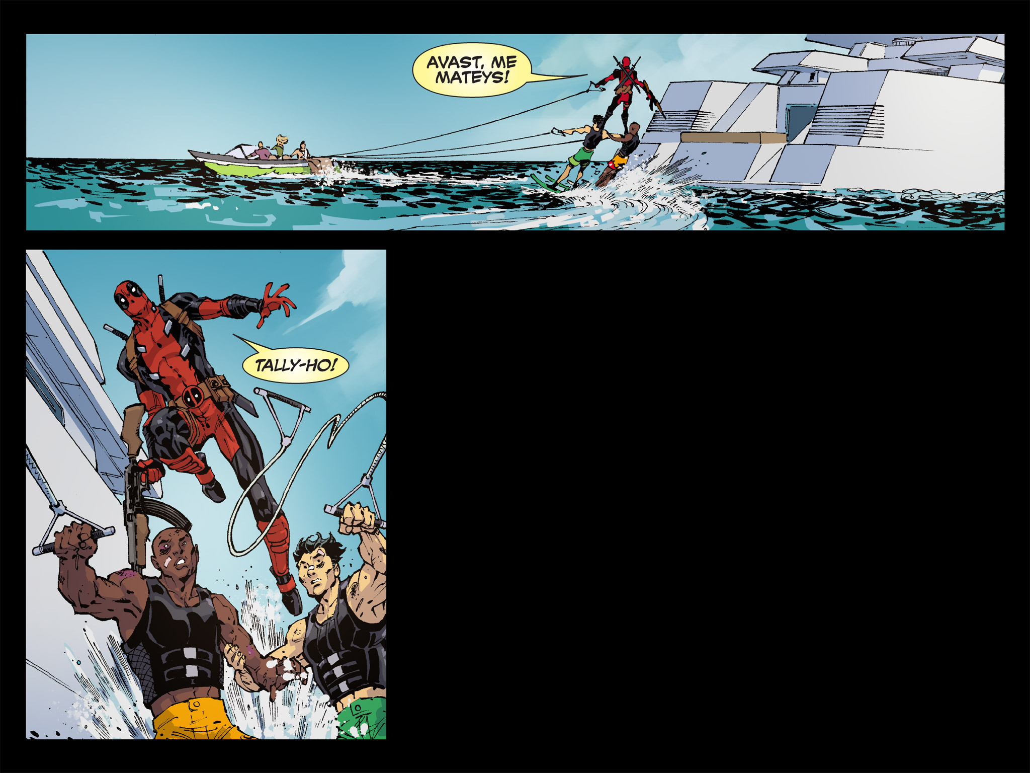 Read online Deadpool: Too Soon? Infinite Comic comic -  Issue #4 - 31