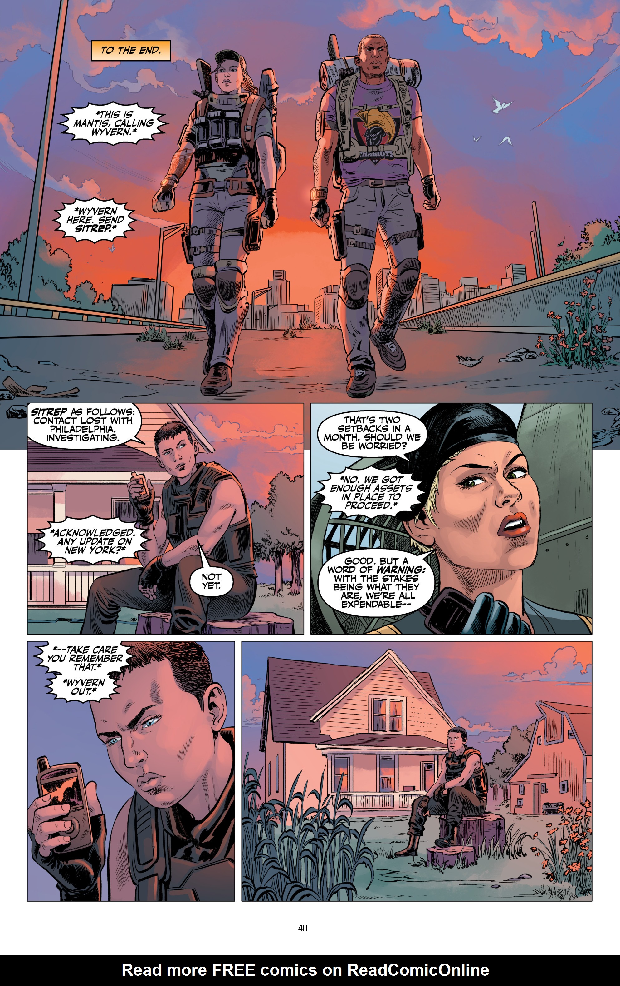 Read online Tom Clancy's The Division: Extremis Malis comic -  Issue # _TPB - 48