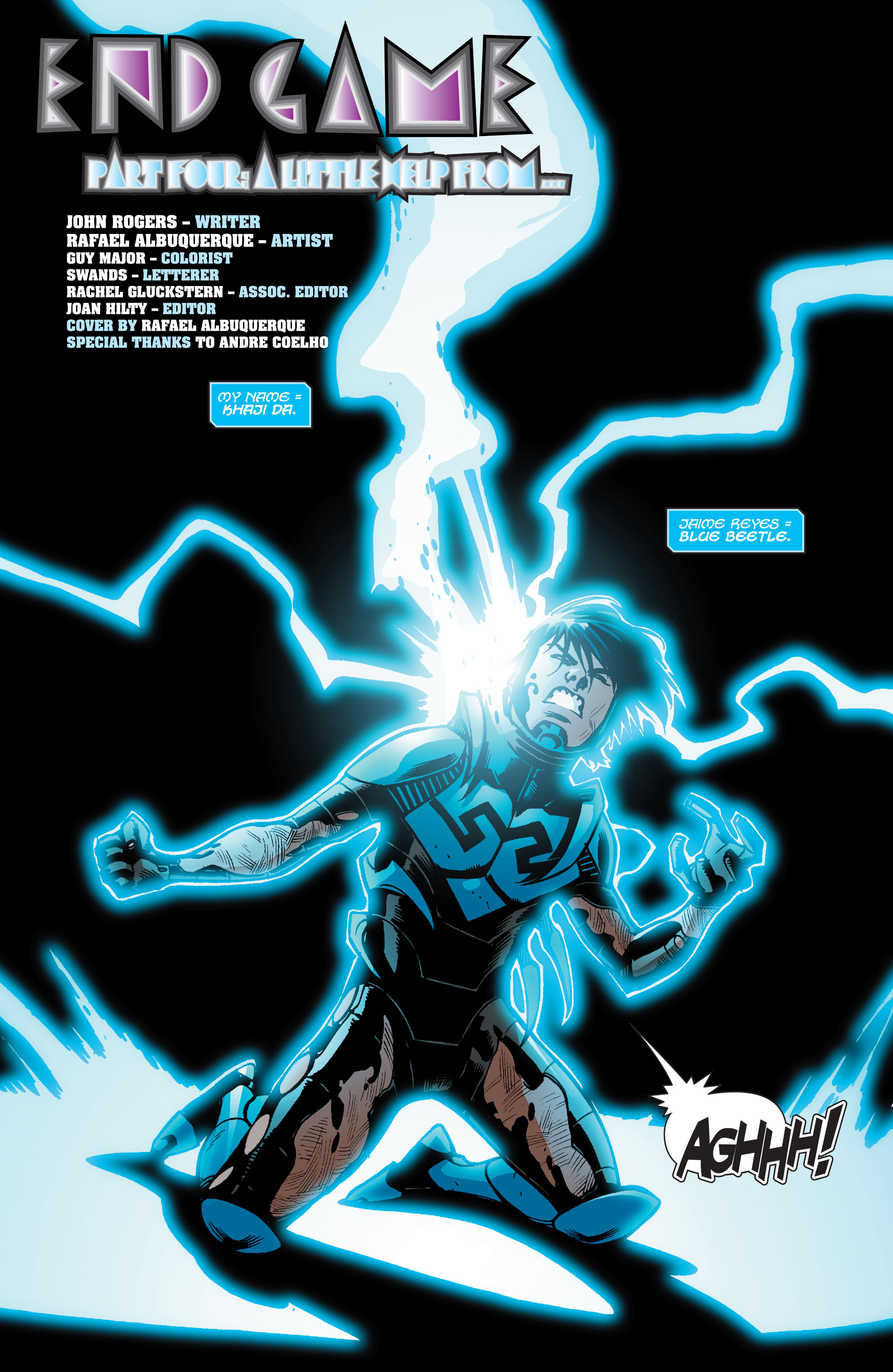 Read online Blue Beetle (2006) comic -  Issue #25 - 4