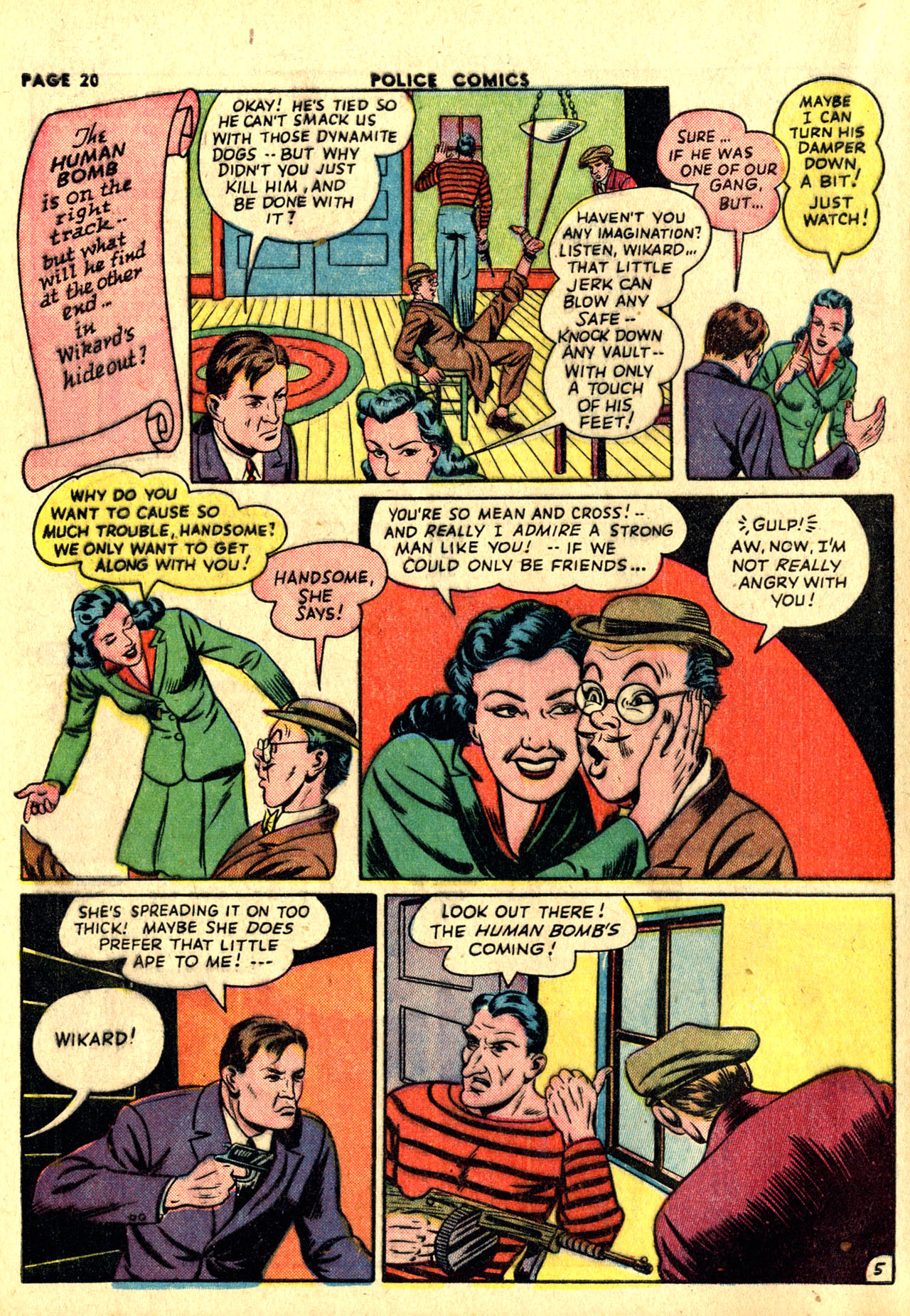Read online Police Comics comic -  Issue #23 - 22