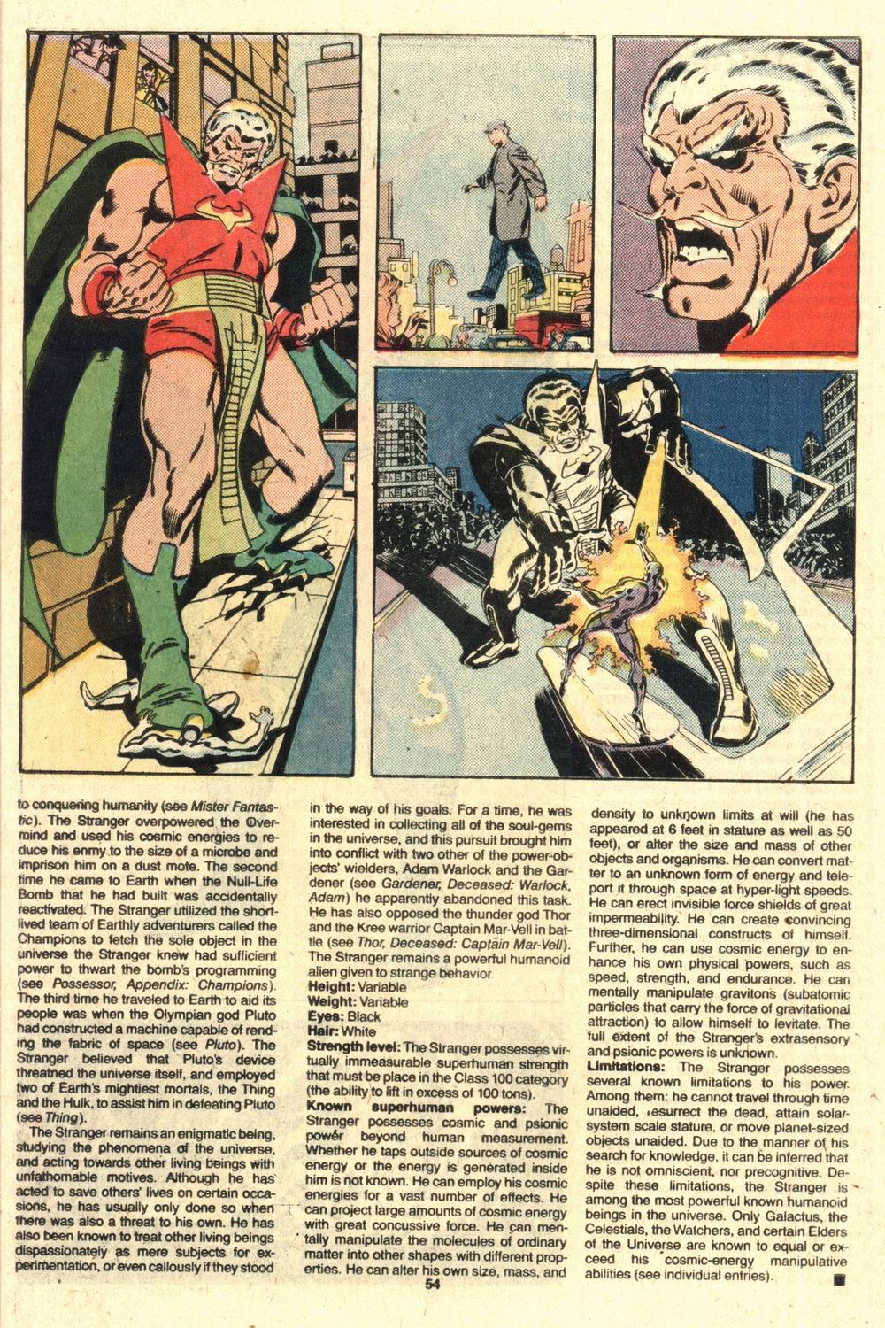 Read online The Official Handbook of the Marvel Universe Deluxe Edition comic -  Issue #12 - 56