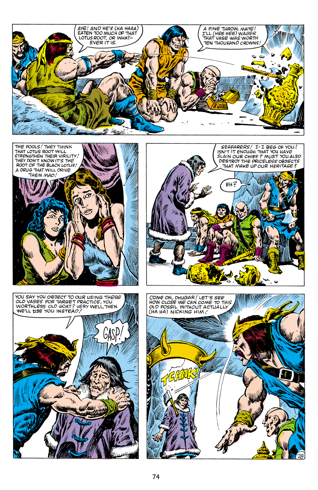 Read online The Chronicles of Conan comic -  Issue # TPB 22 (Part 1) - 75