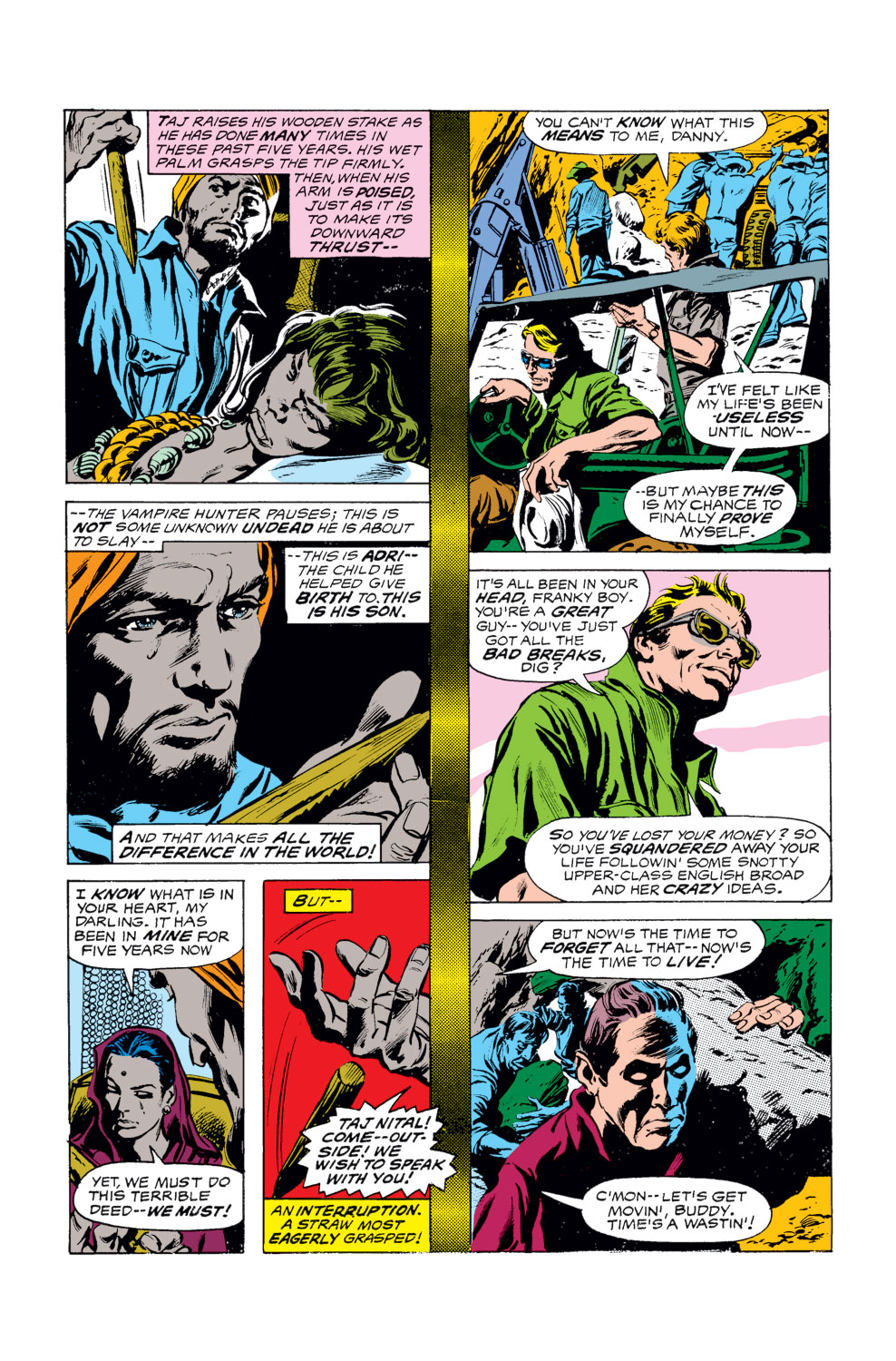 Read online Tomb of Dracula (1972) comic -  Issue #31 - 7