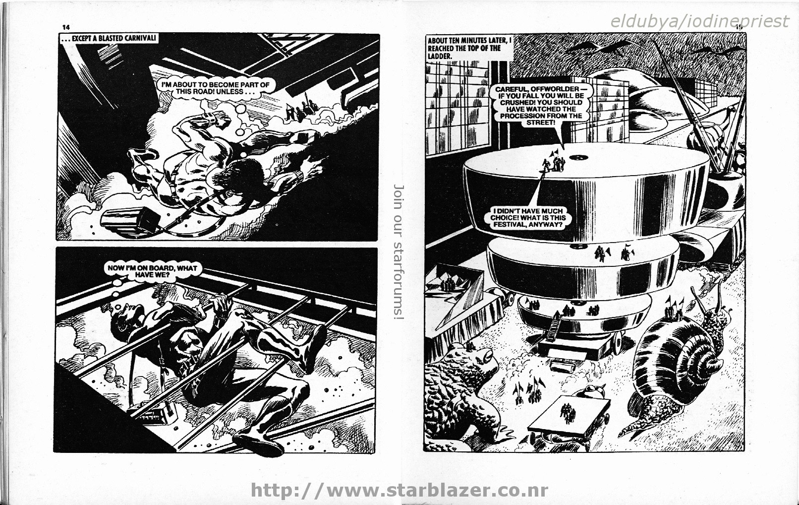 Read online Starblazer comic -  Issue #223 - 9