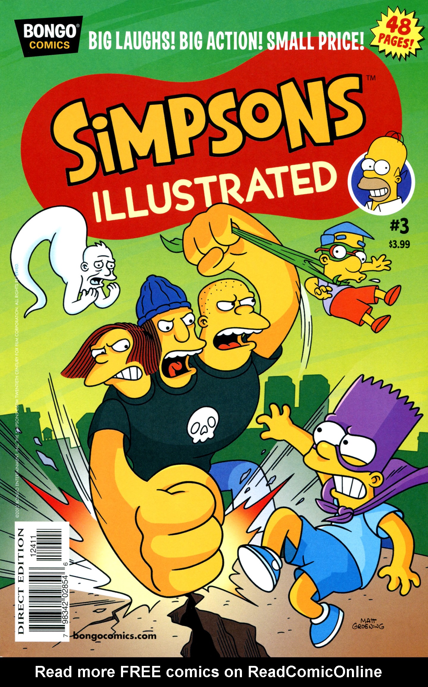Read online Simpsons Illustrated (2012) comic -  Issue #3 - 1