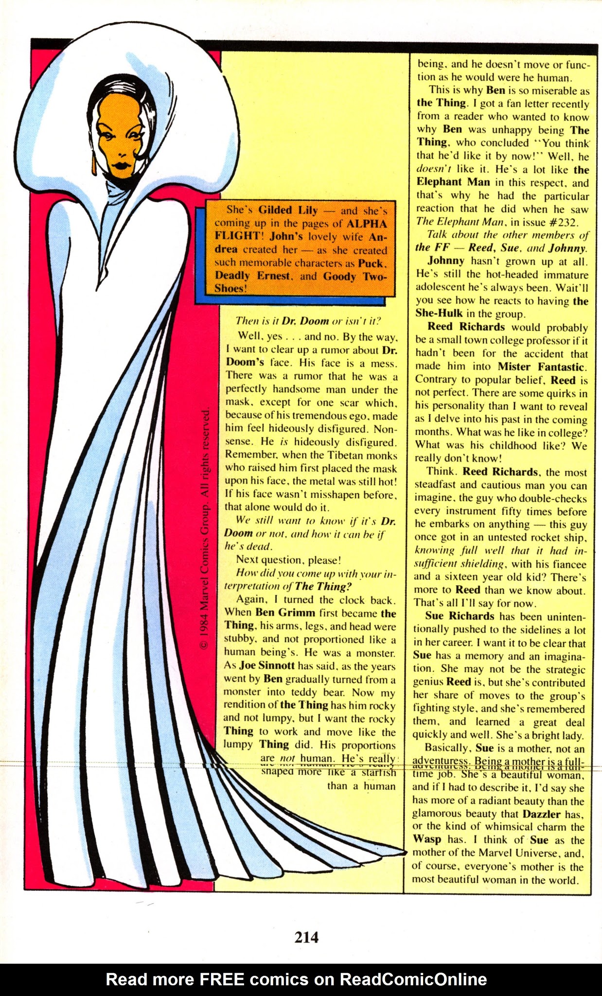 Read online Fantastic Four Visionaries: John Byrne comic -  Issue # TPB 8 - 214