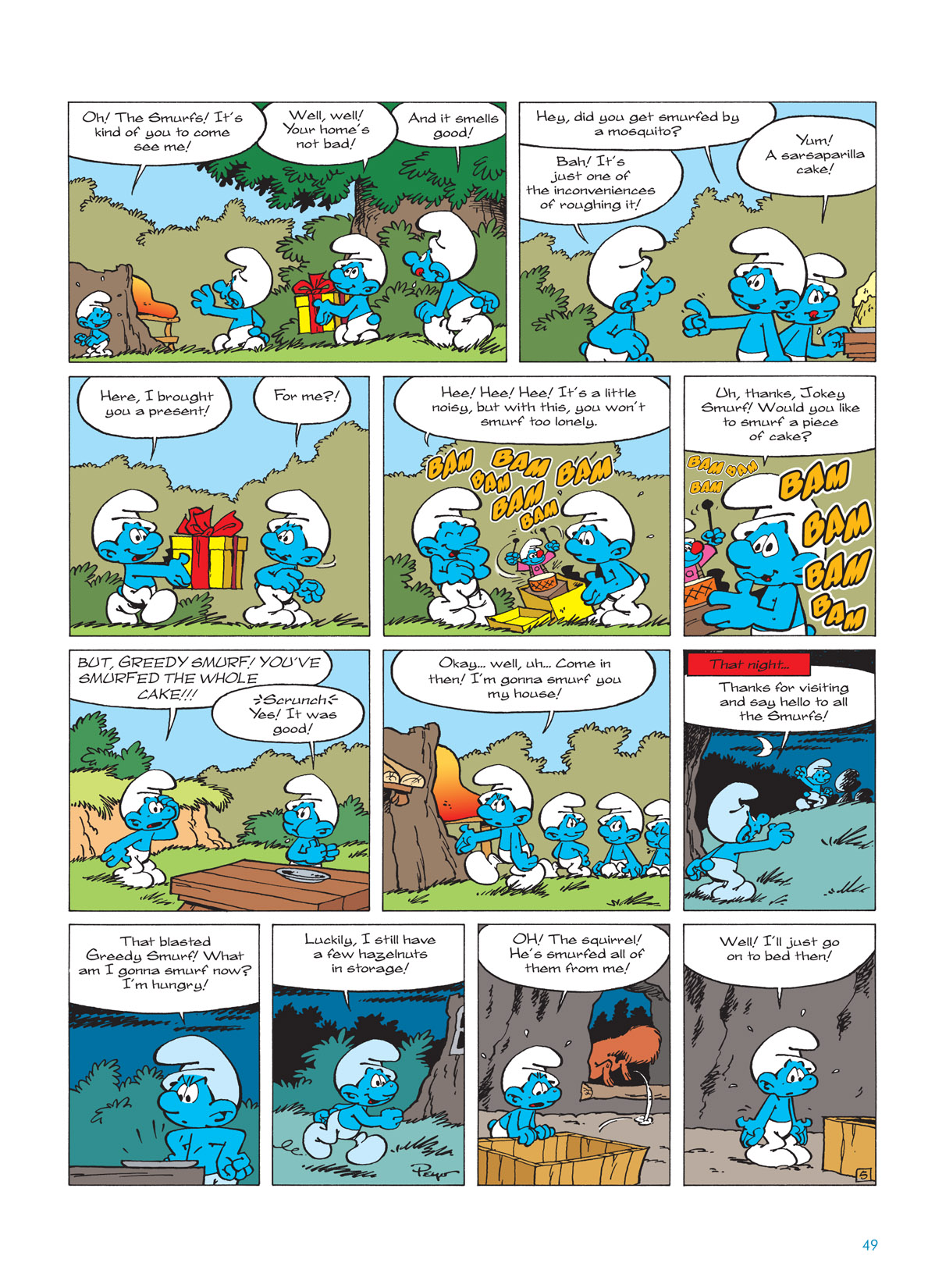 Read online The Smurfs comic -  Issue #1 - 49