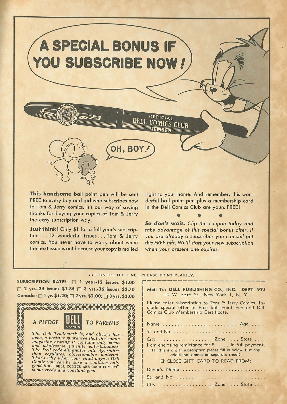 Read online Tom & Jerry Comics comic -  Issue #134 - 35