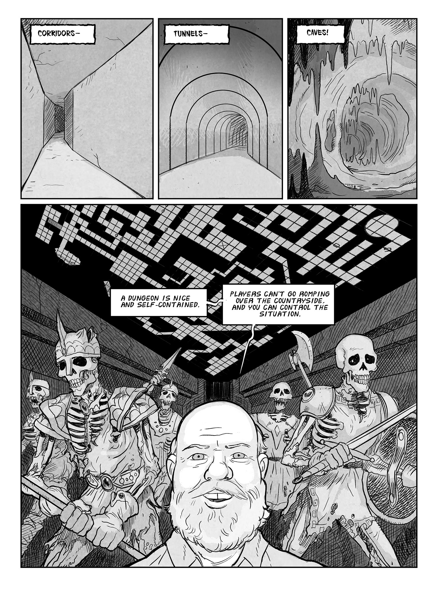 Read online Rise of the Dungeon Master: Gary Gygax and the Creation of D&D comic -  Issue # TPB - 52