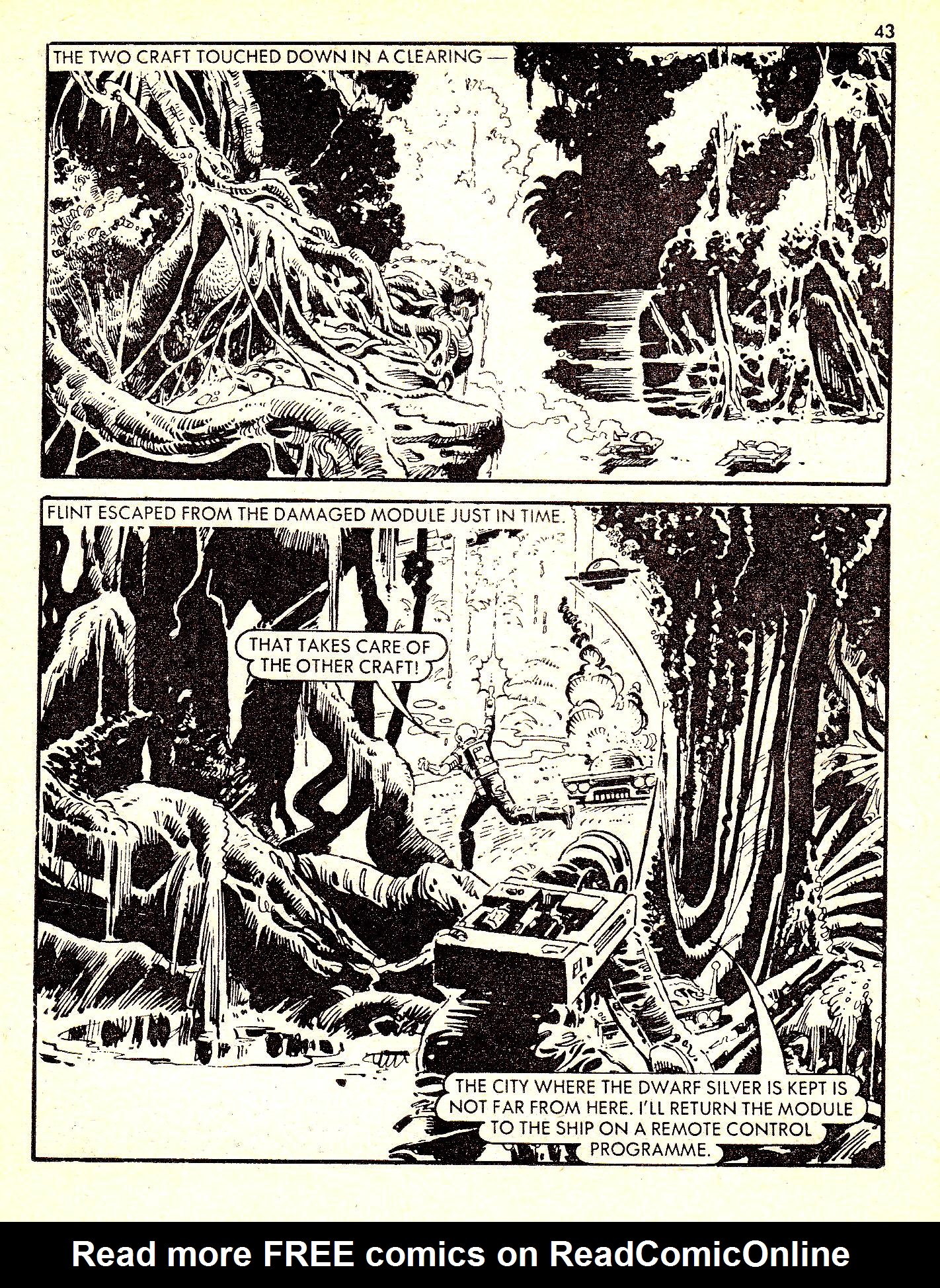 Read online Starblazer comic -  Issue #140 - 43