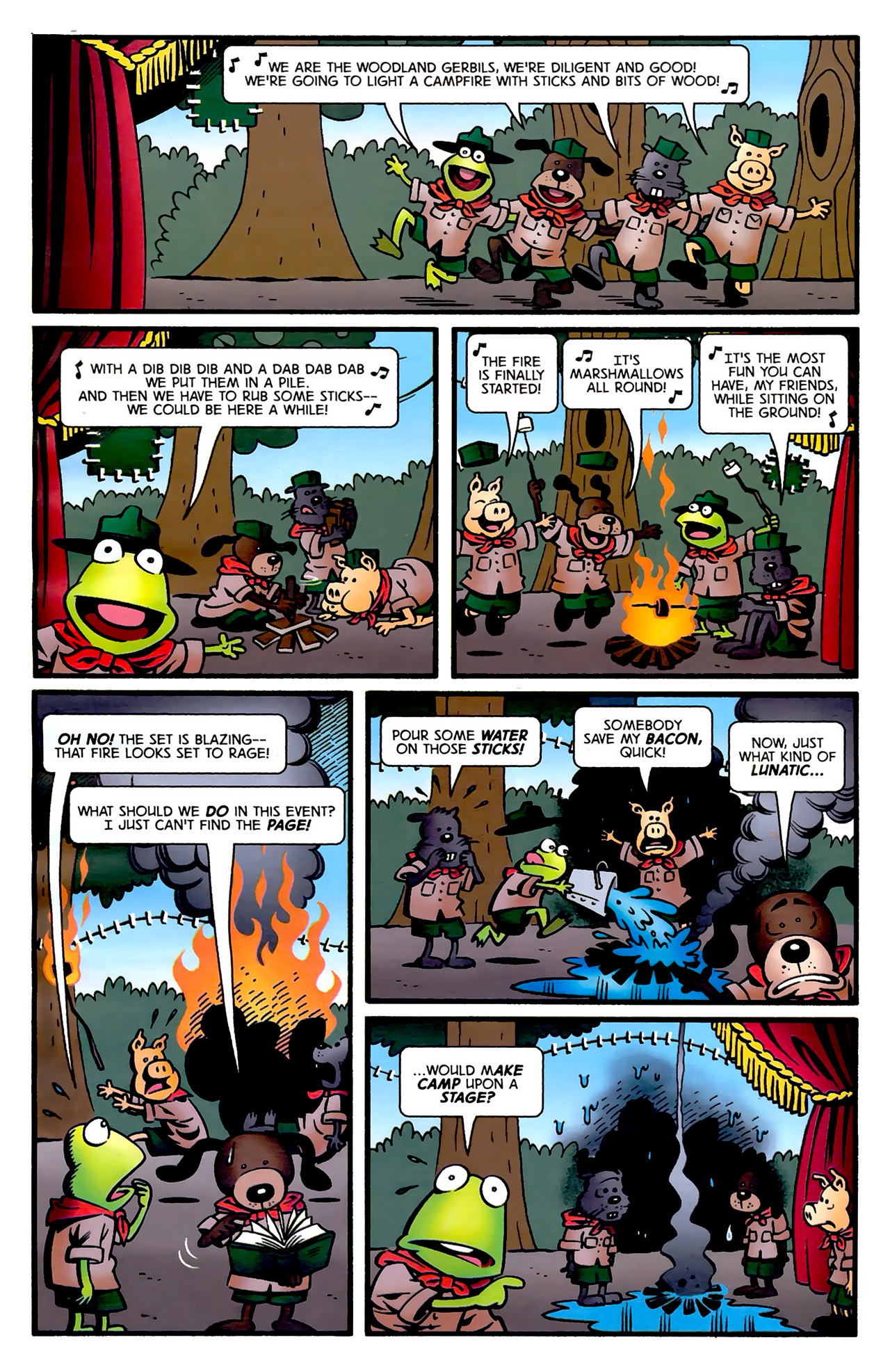 Read online The Muppet Show: The Comic Book comic -  Issue #2 - 8