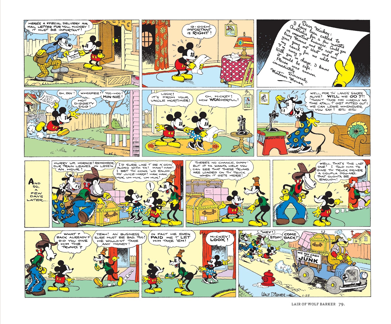 Walt Disney's Mickey Mouse Color Sundays issue TPB 1 (Part 1) - Page 79