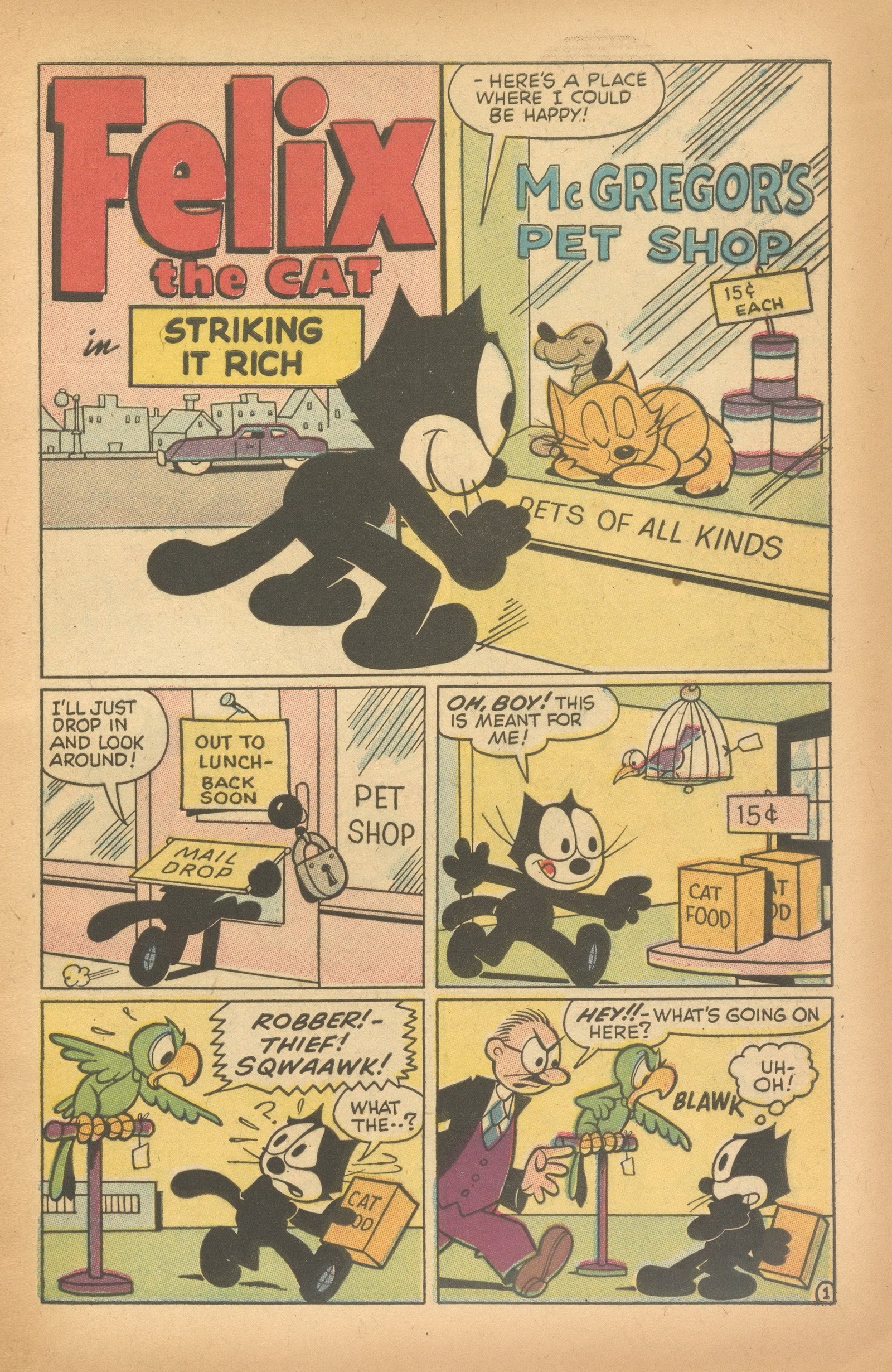 Read online Felix the Cat (1955) comic -  Issue #73 - 5