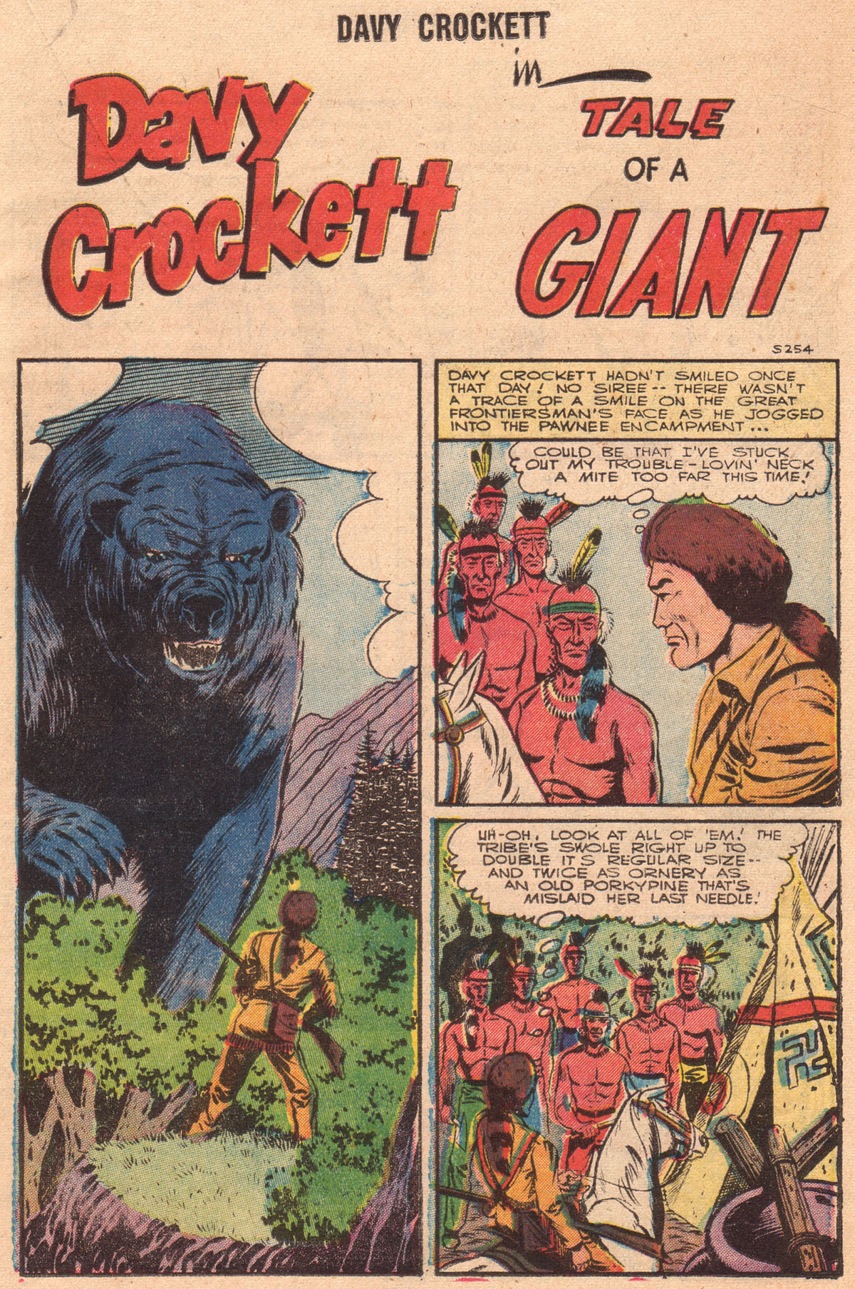 Read online Davy Crockett comic -  Issue #5 - 20