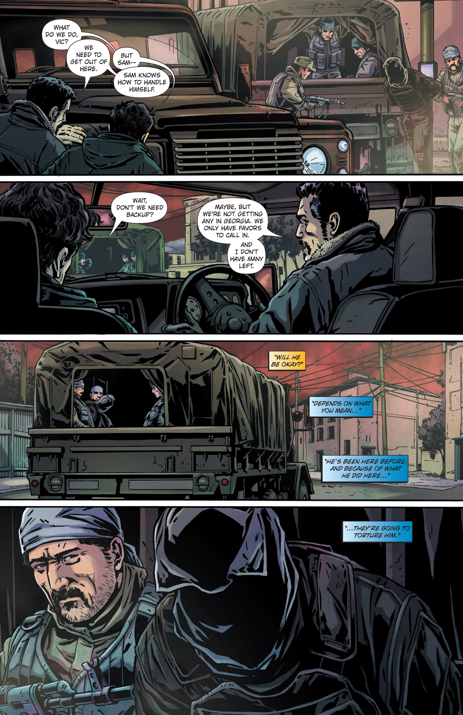 Read online Tom Clancy's Splinter Cell: Echoes comic -  Issue #3 - 3