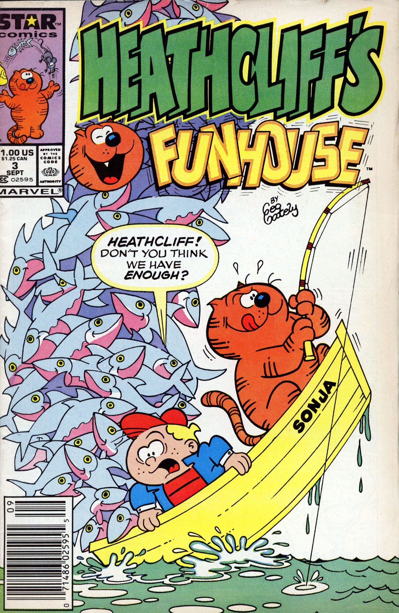 Read online Heathcliff's Funhouse comic -  Issue #3 - 1