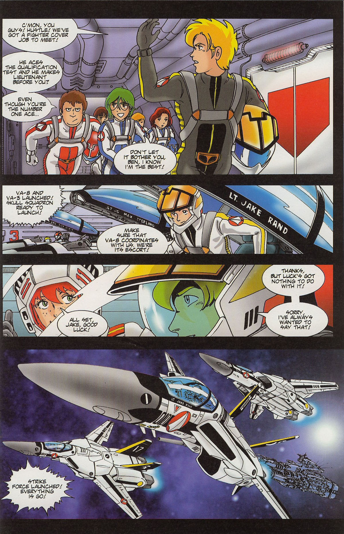 Read online Robotech (1997) comic -  Issue #10 - 3