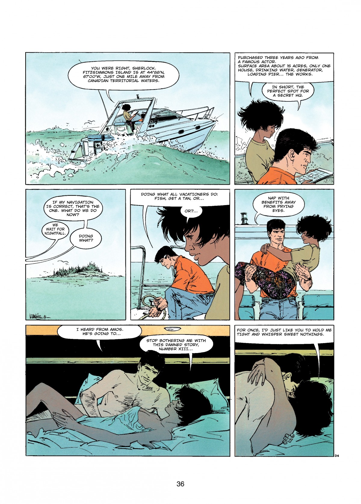 Read online XIII comic -  Issue #8 - 38