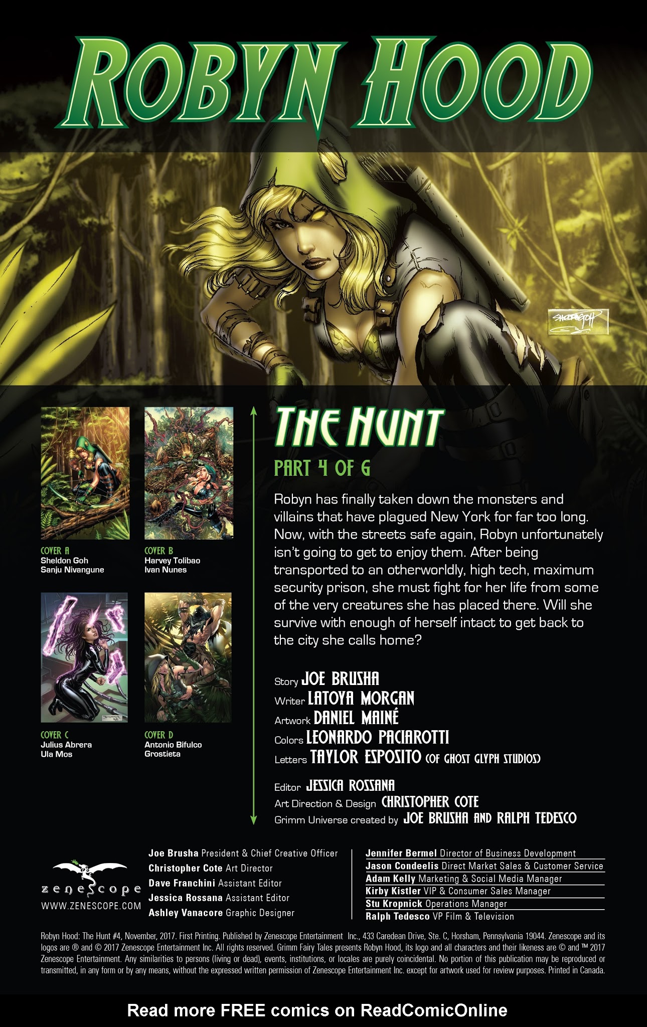 Read online Robyn Hood: The Hunt comic -  Issue #4 - 2