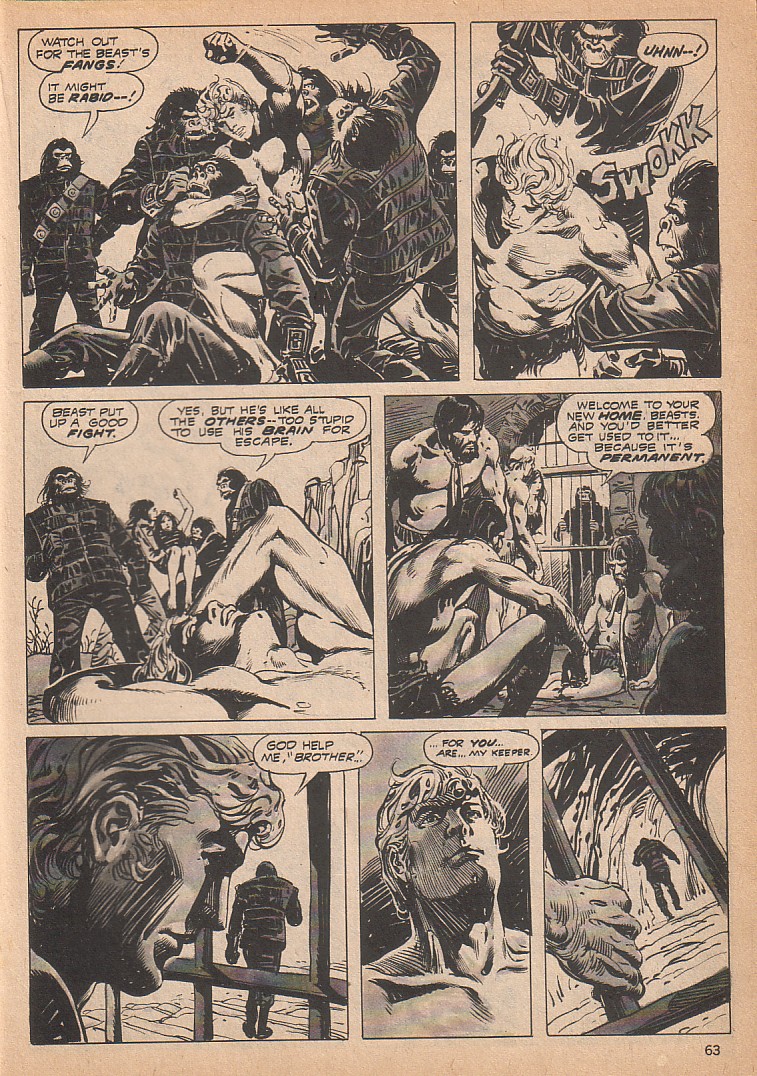 Read online Planet of the Apes comic -  Issue #7 - 63